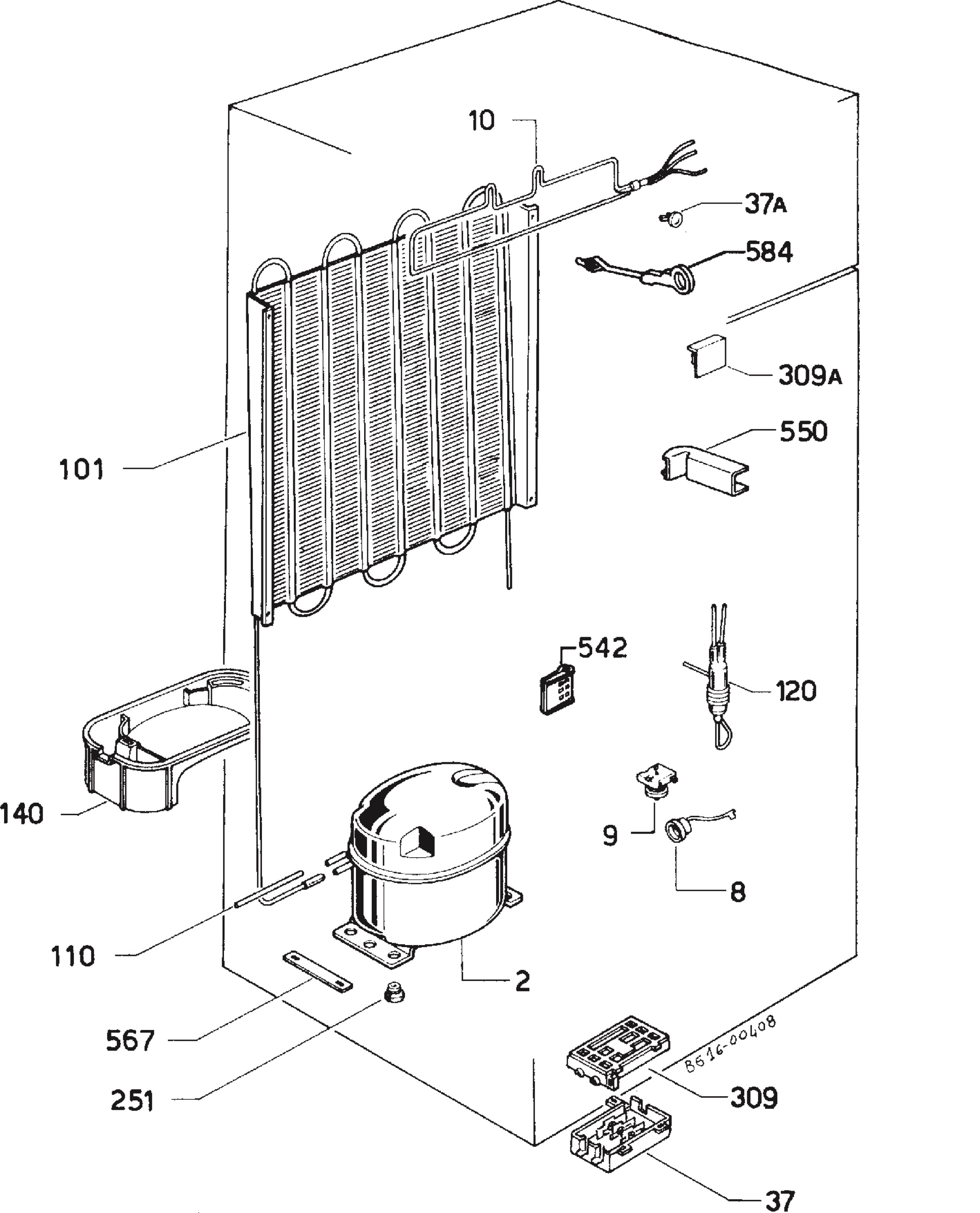 Refrigerator cooling system