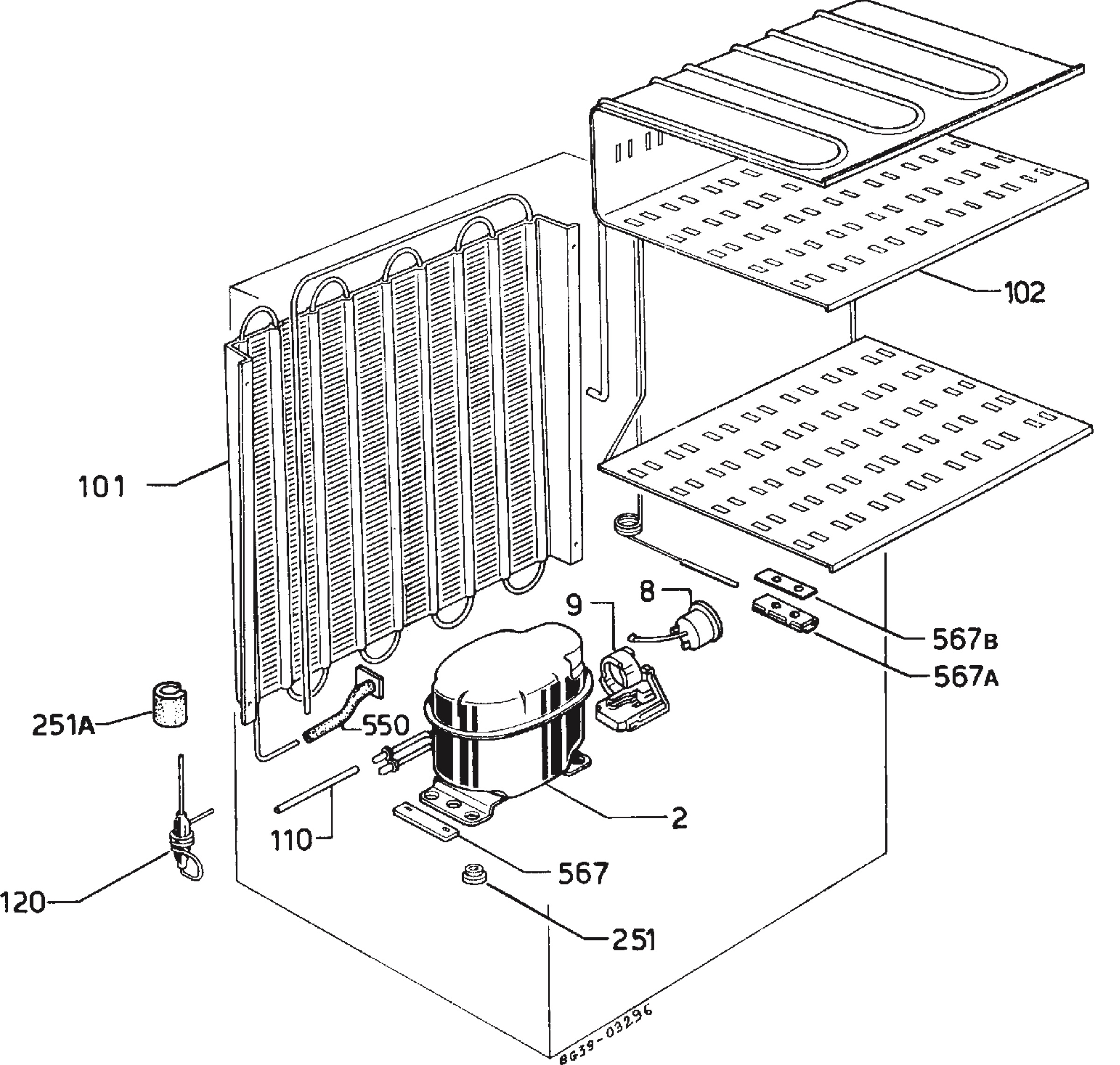 Freezer cooling system