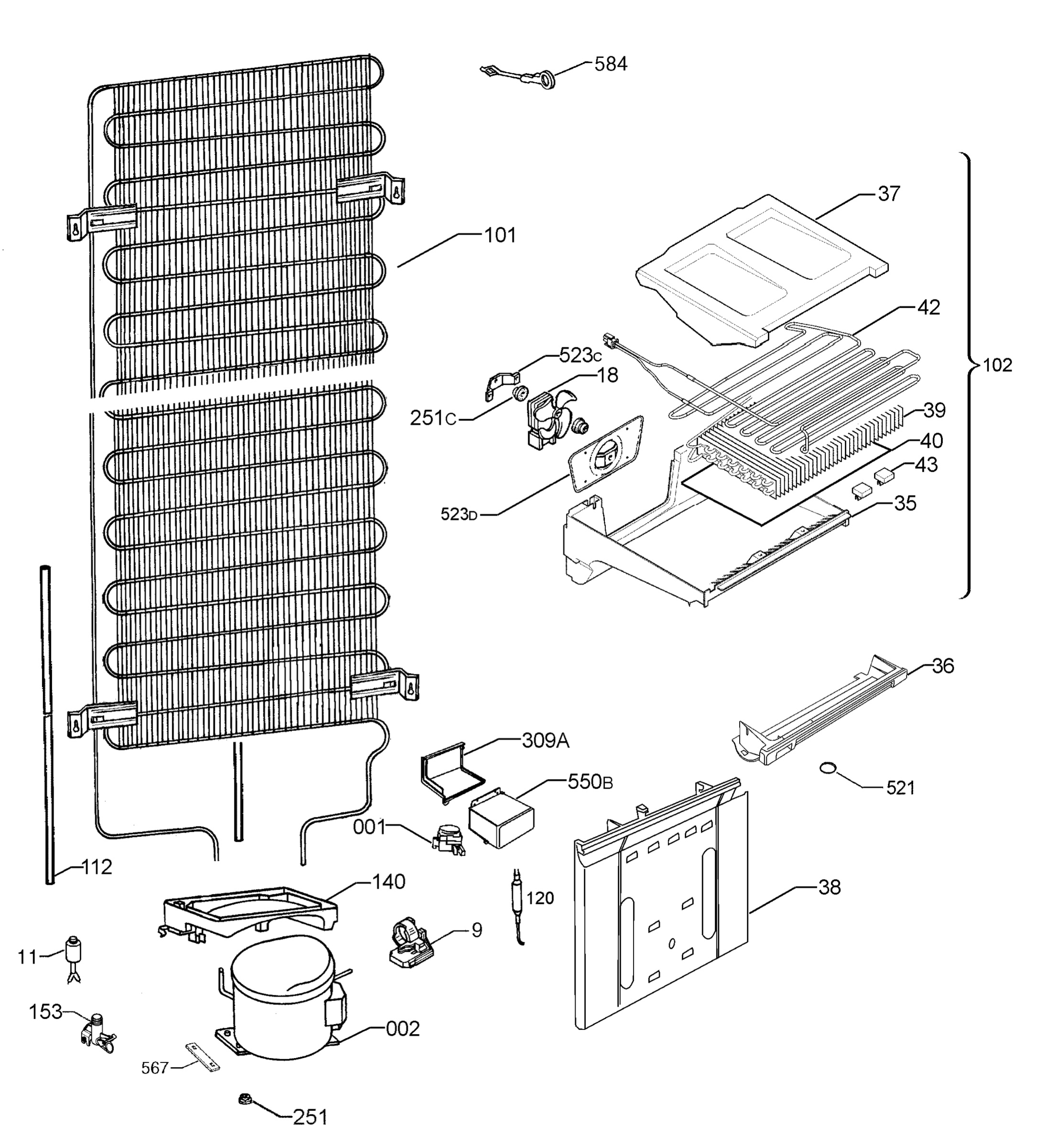 Cooling system 017