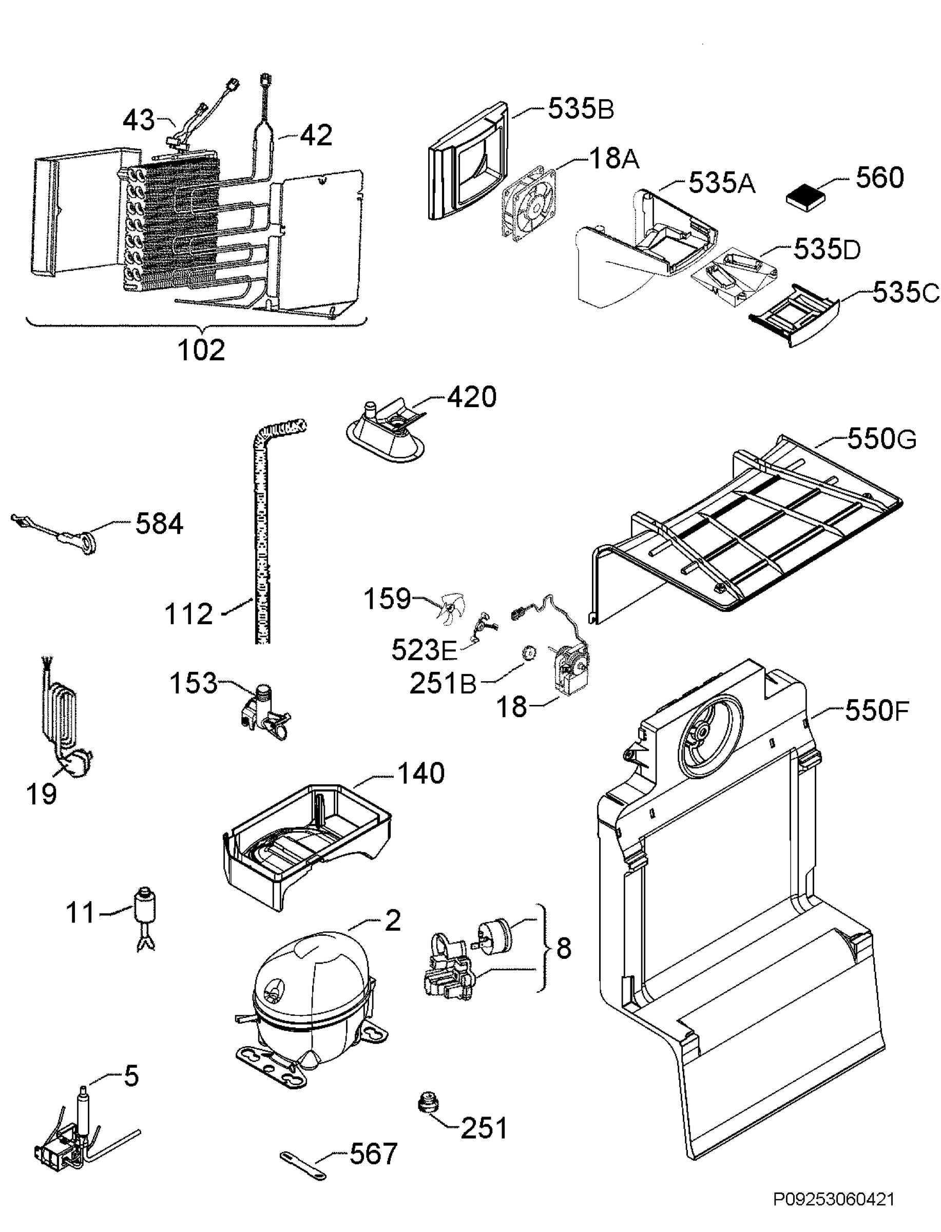 Cooling system 017