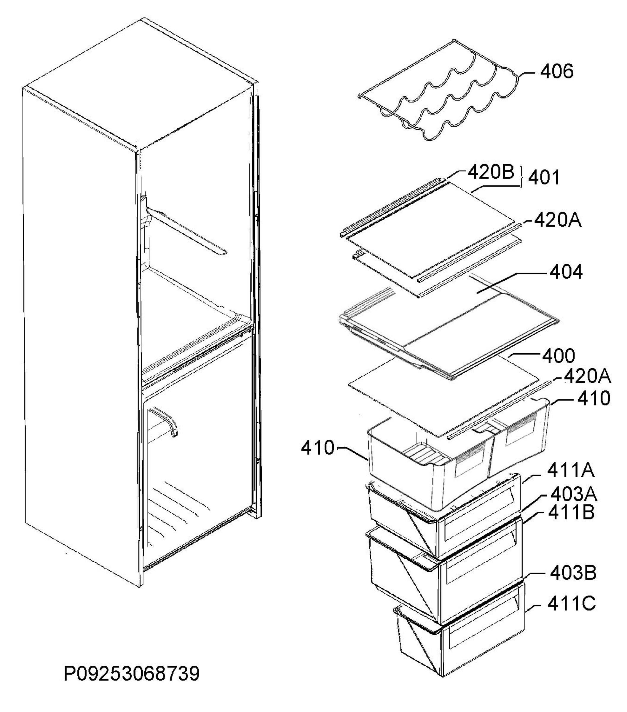 Internal parts