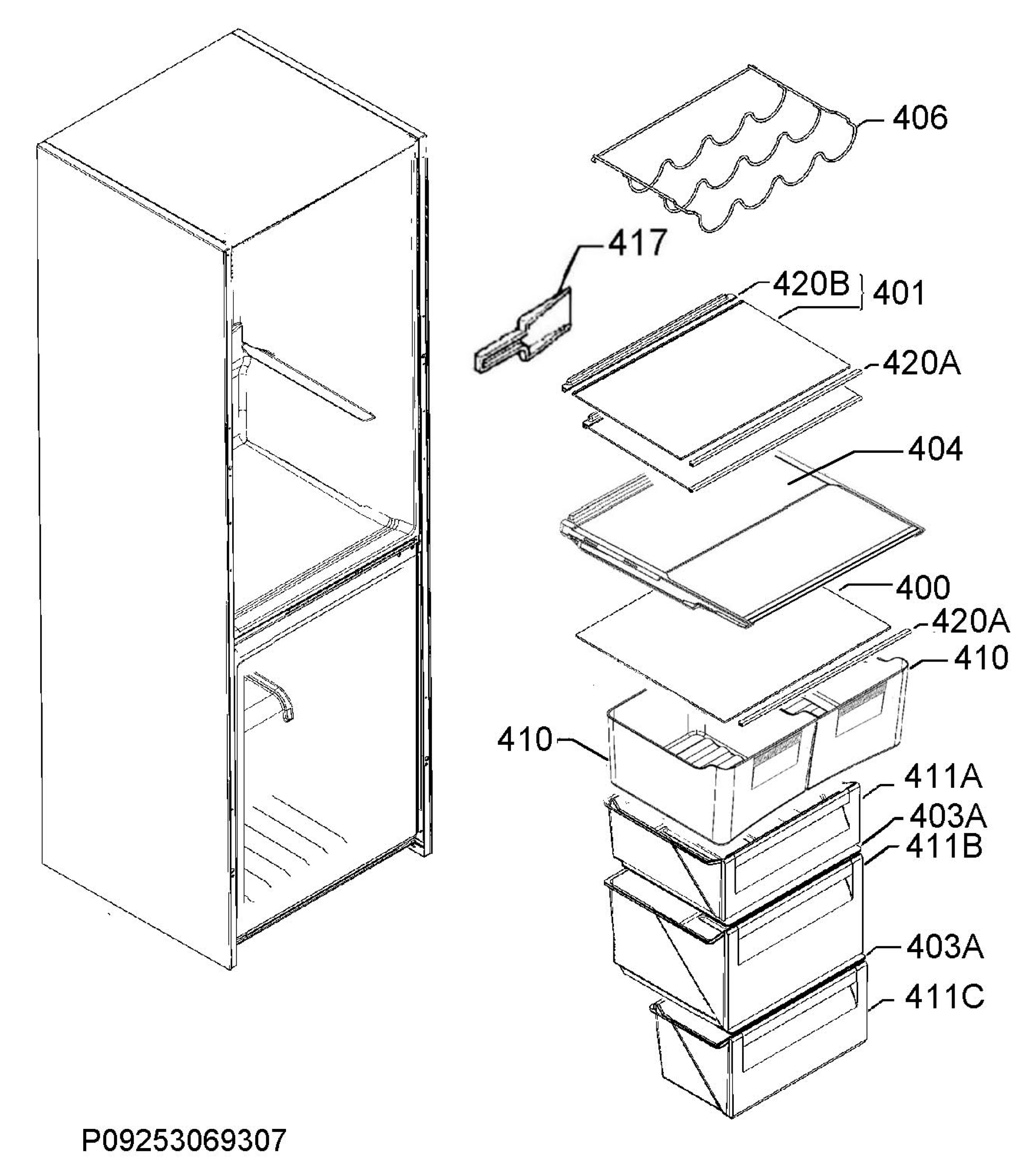 Internal parts