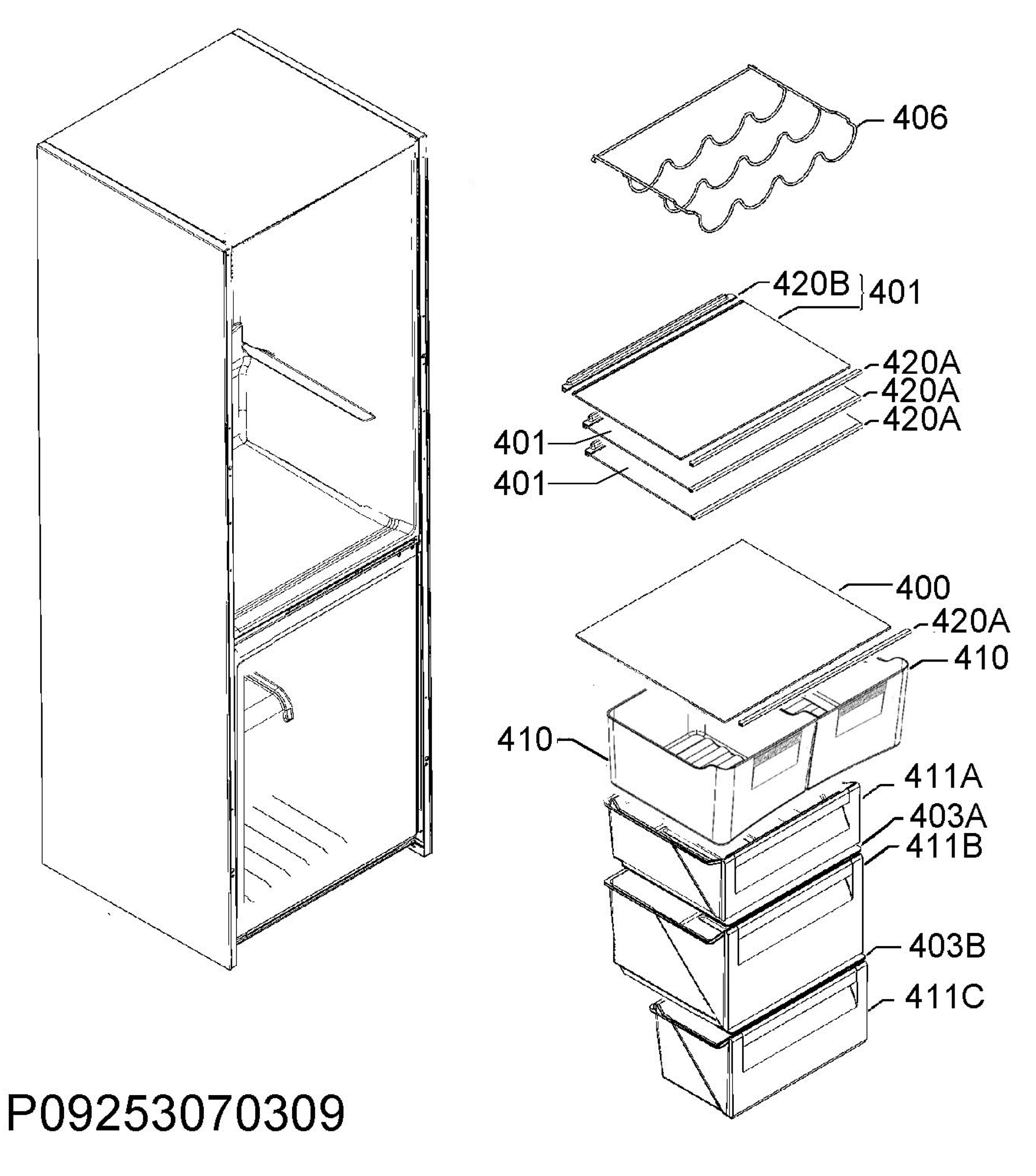 Internal parts