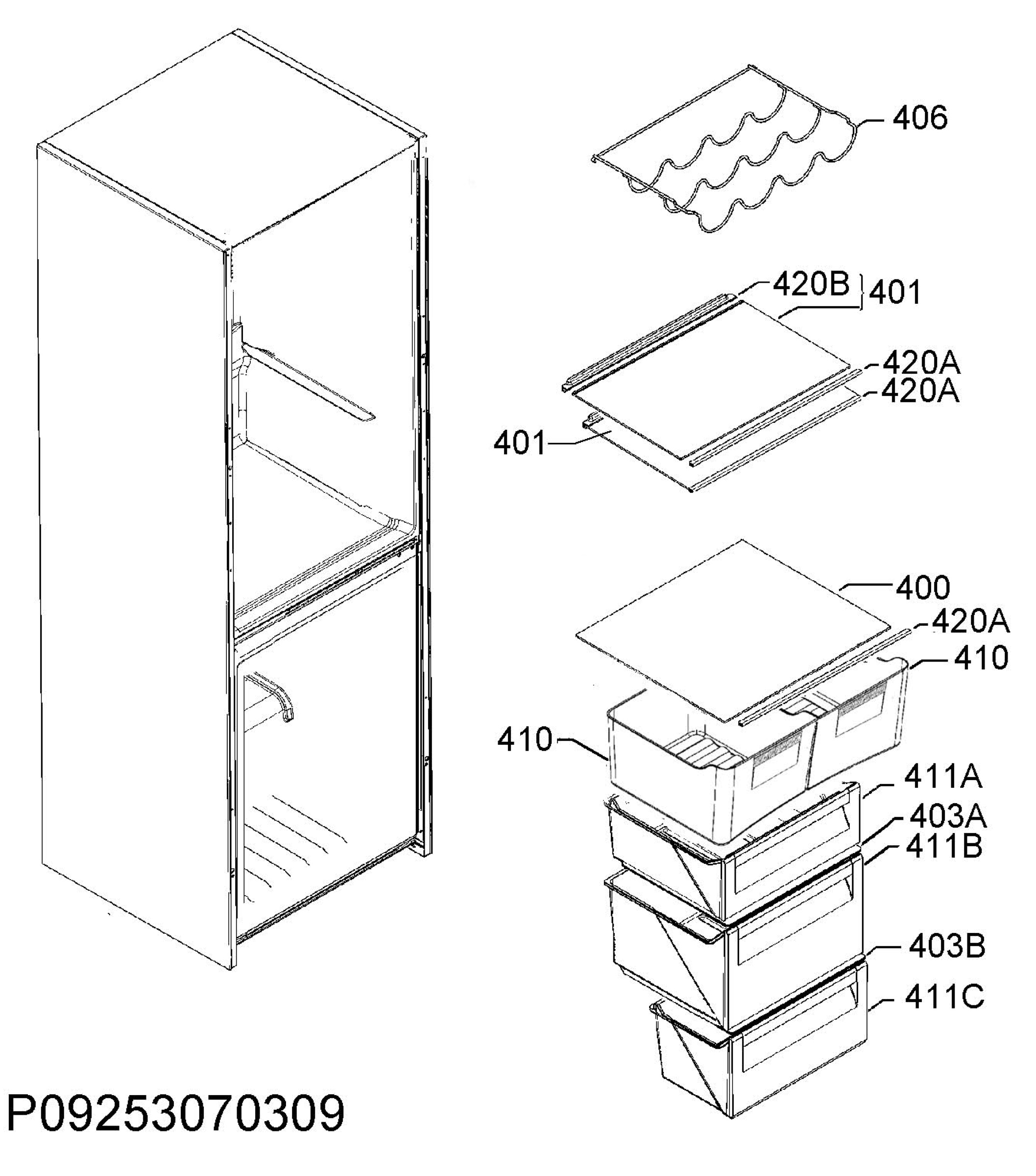 Internal parts