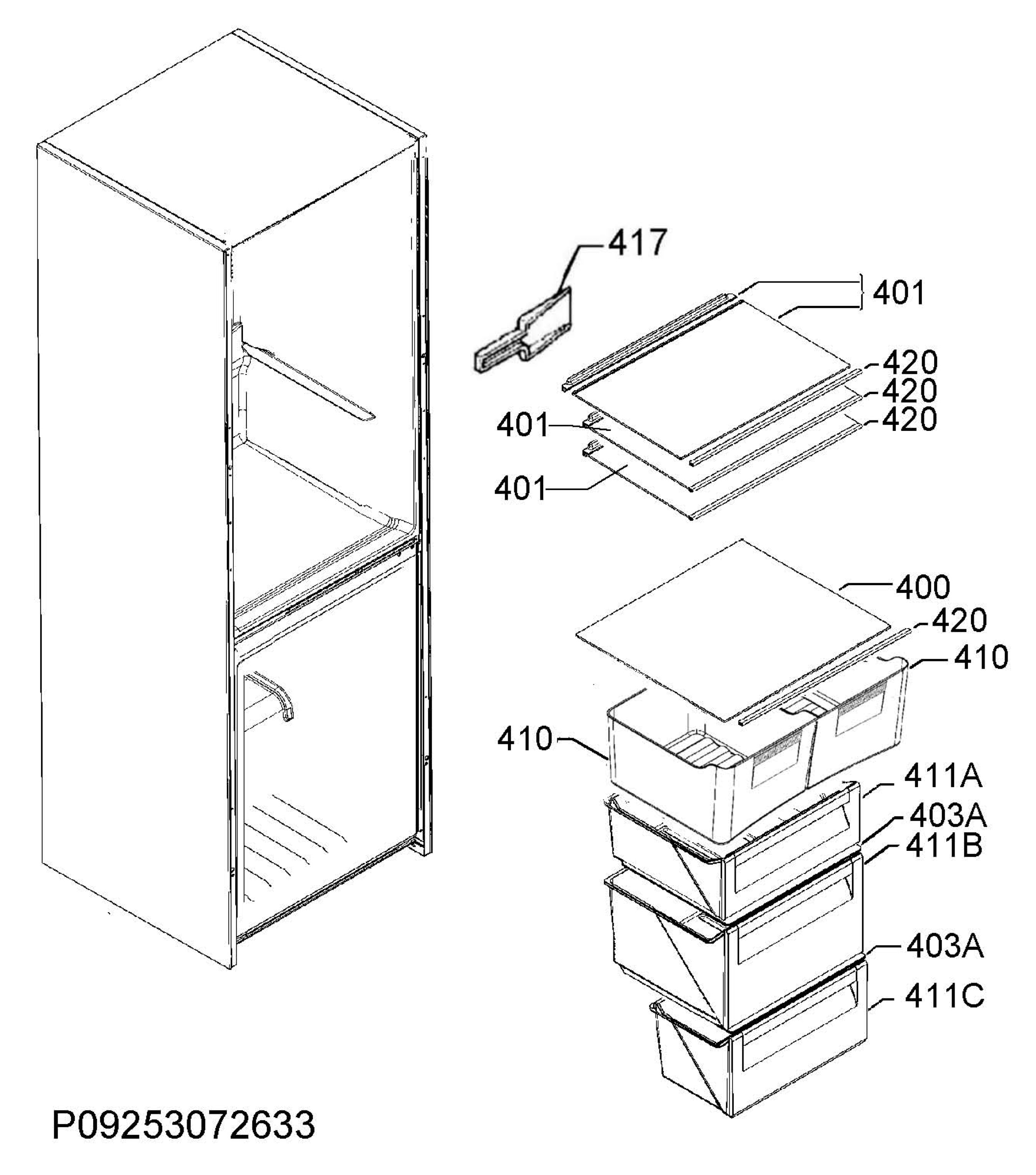 Internal parts