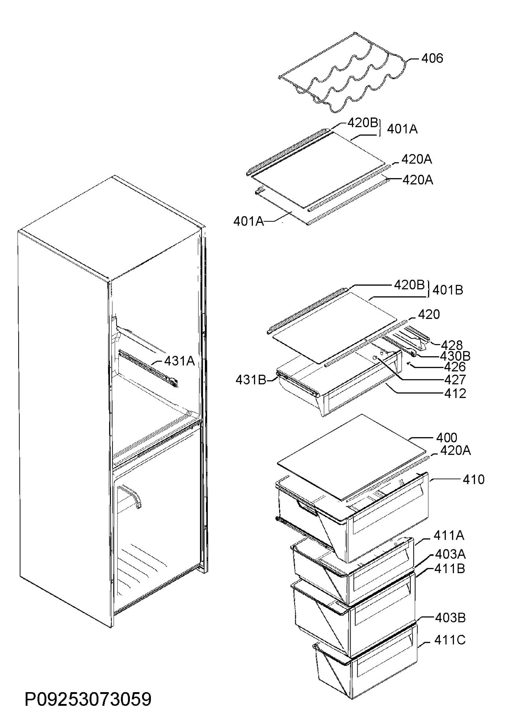 Internal parts