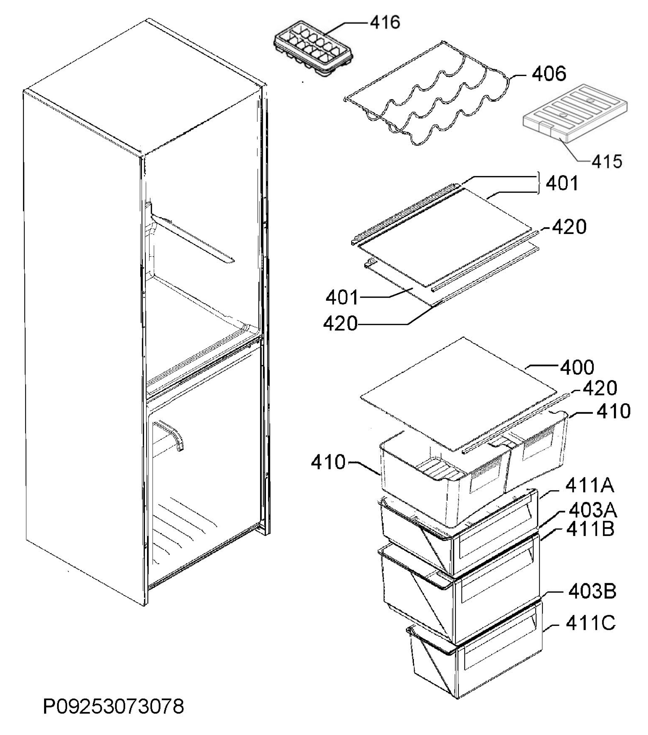 Internal parts