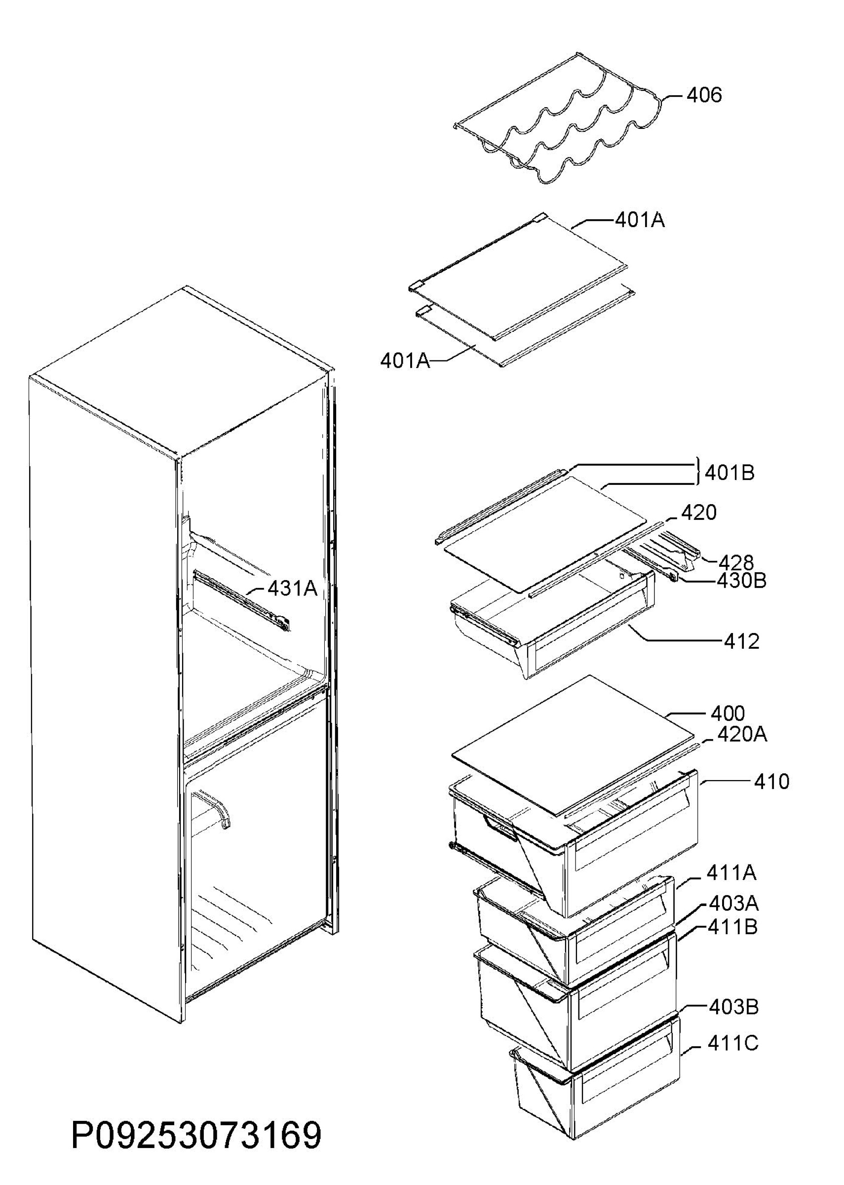 Internal parts