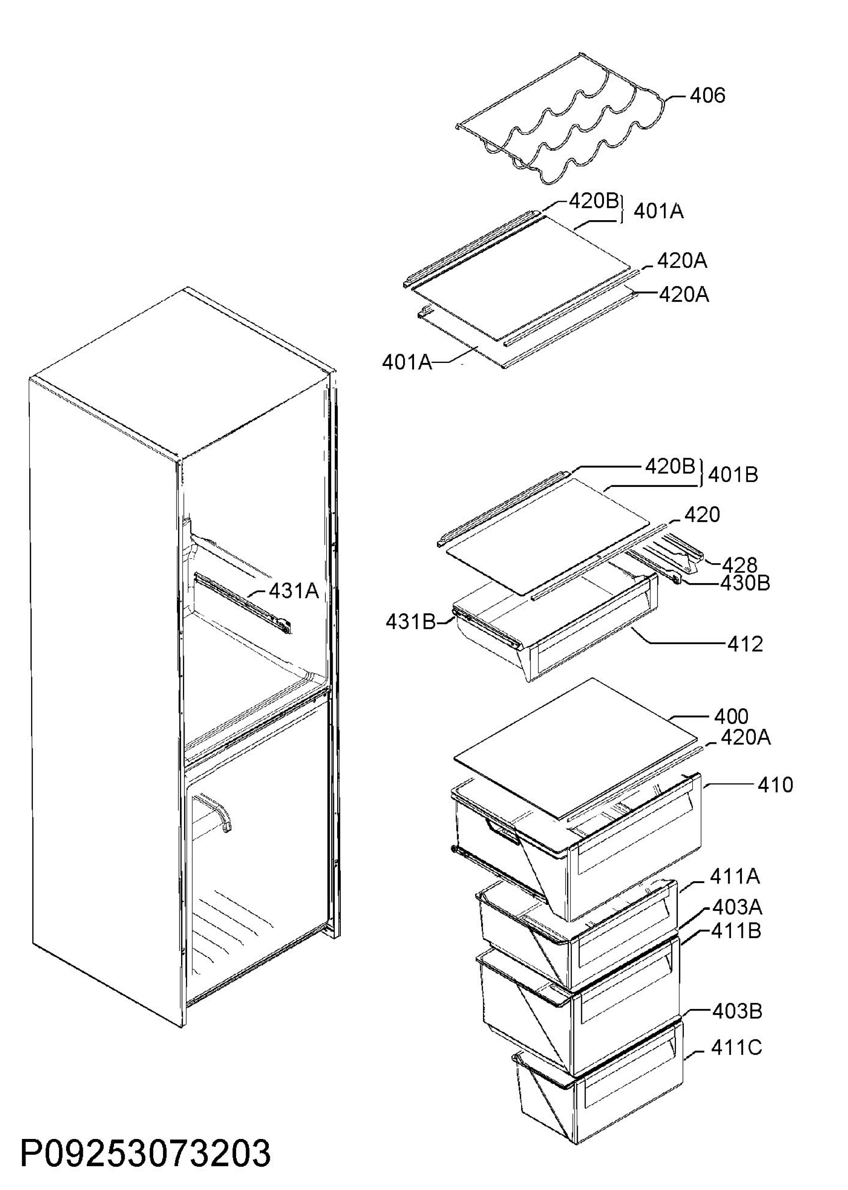Internal parts
