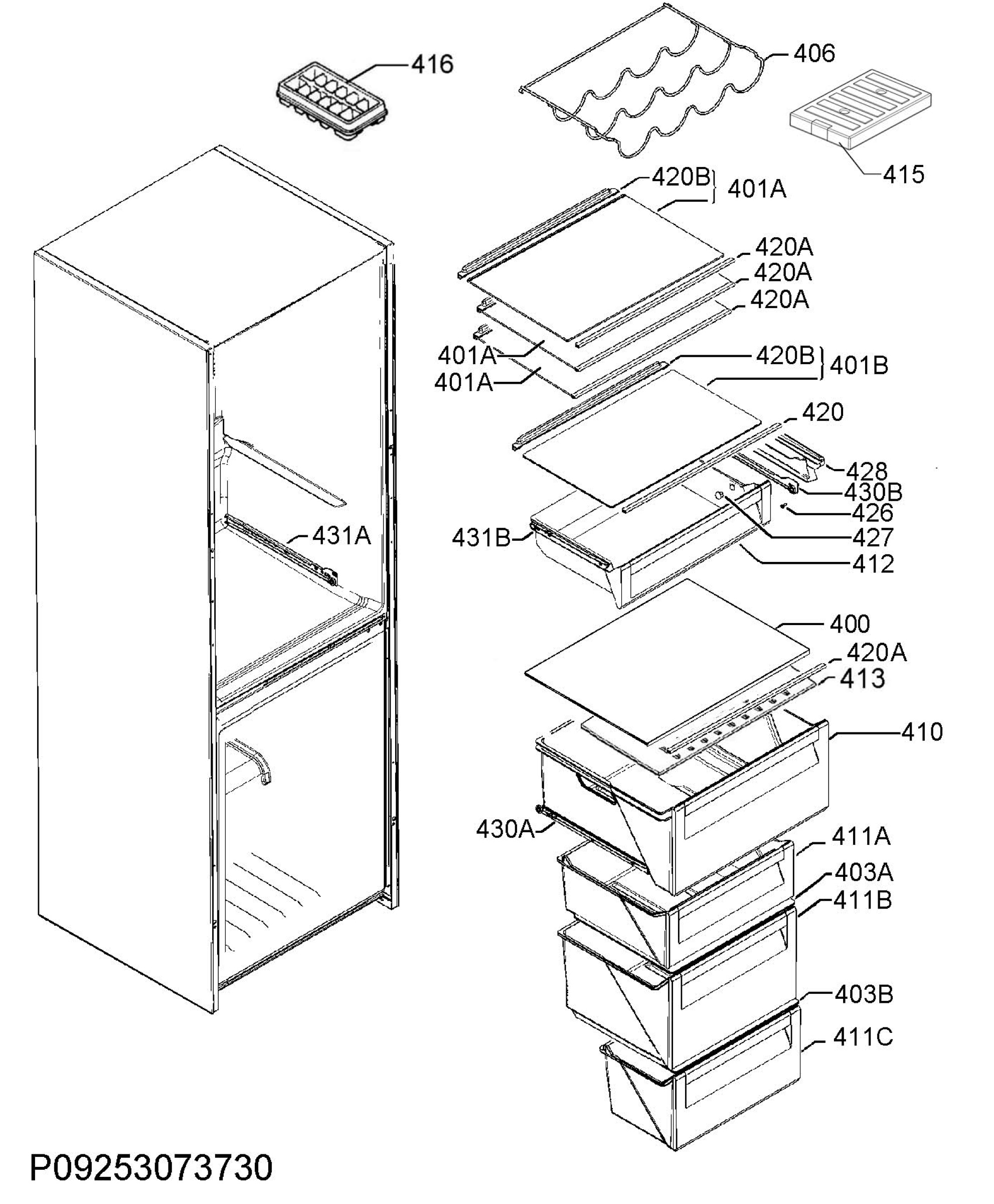 Internal parts