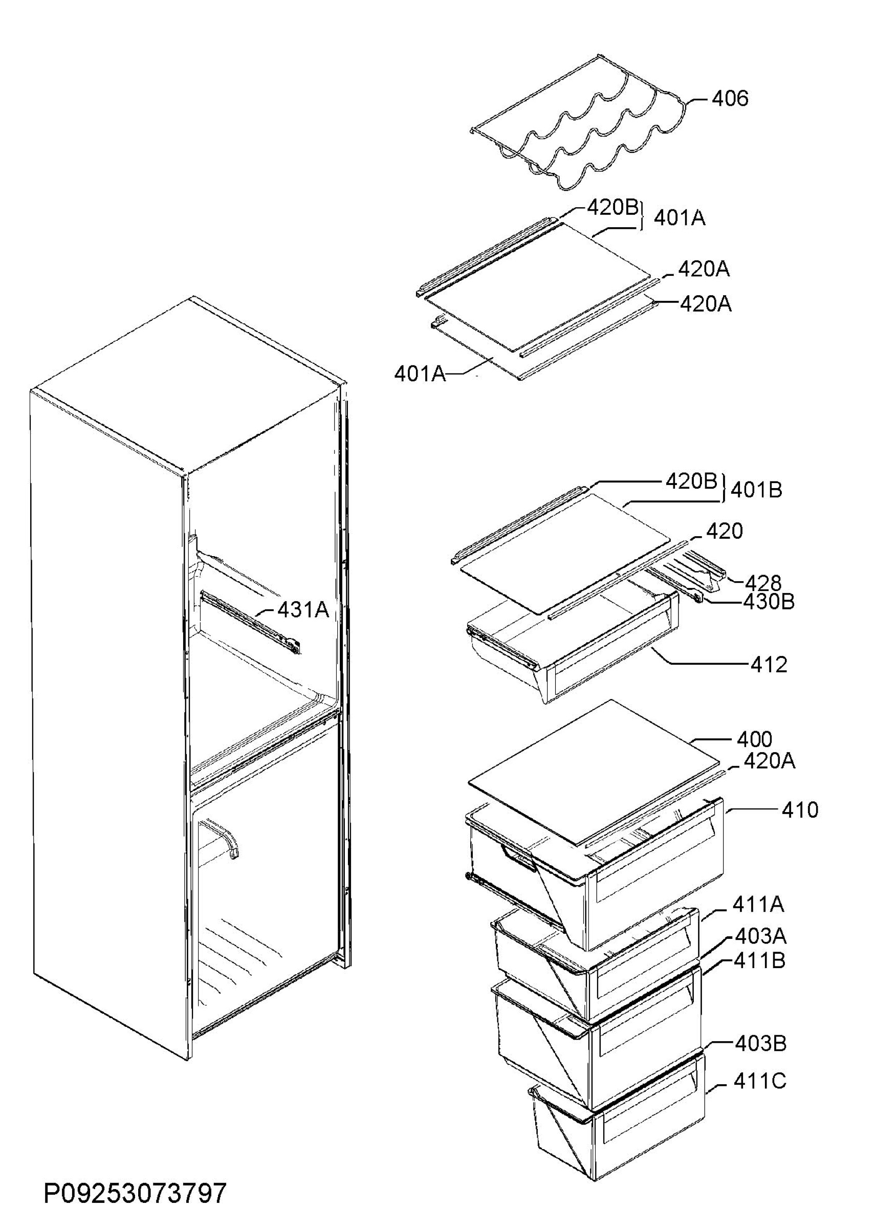 Internal parts