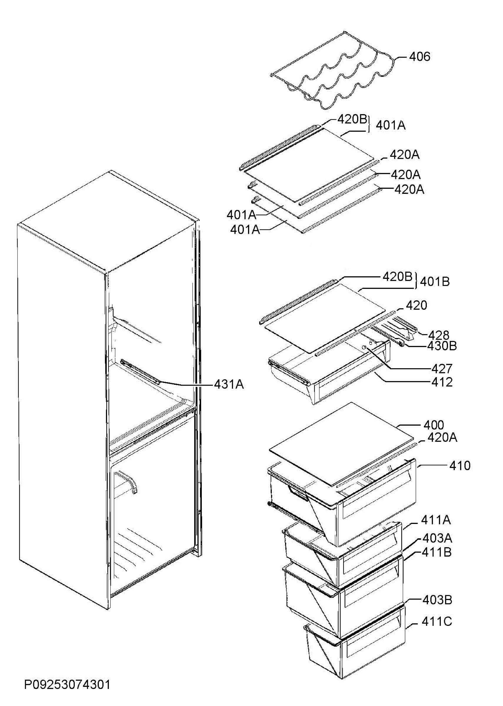 Internal parts