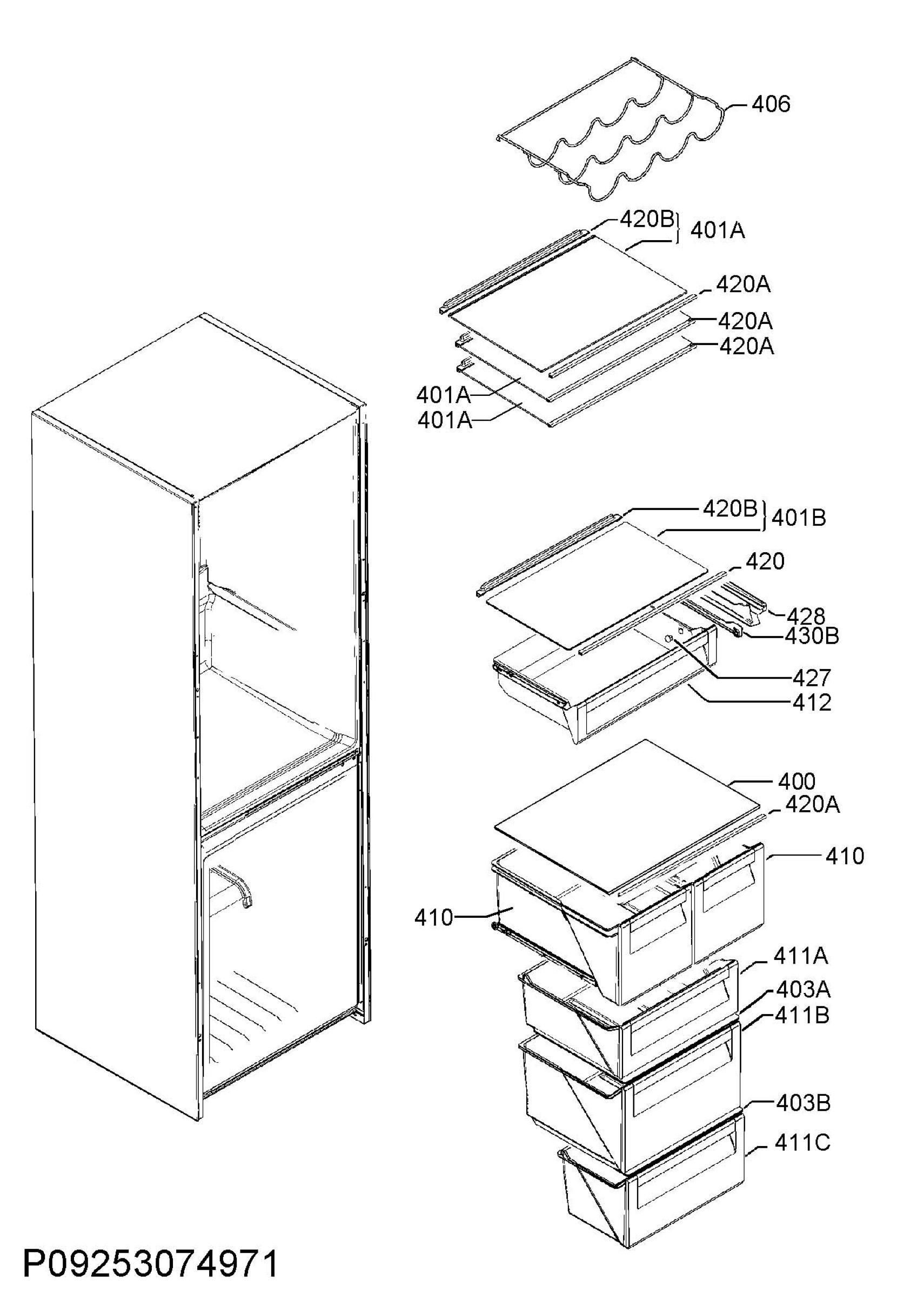 Internal parts