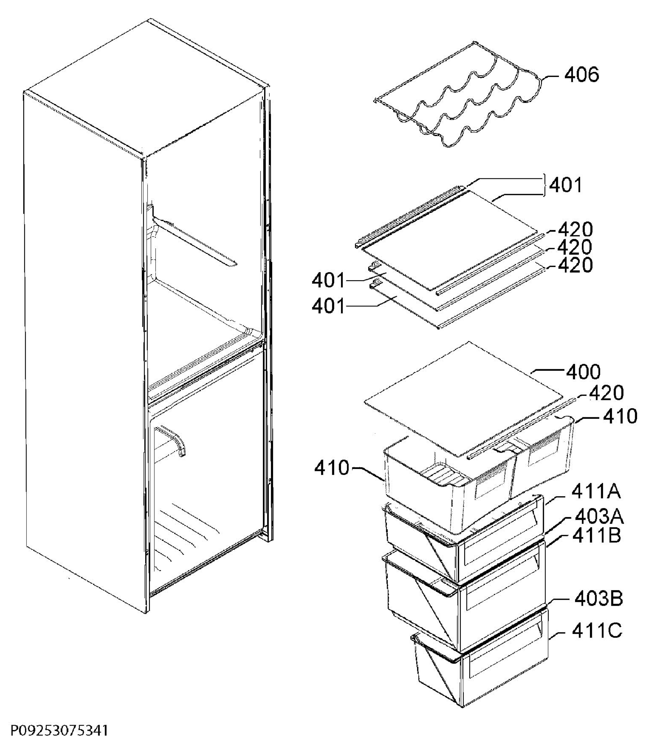 Internal parts