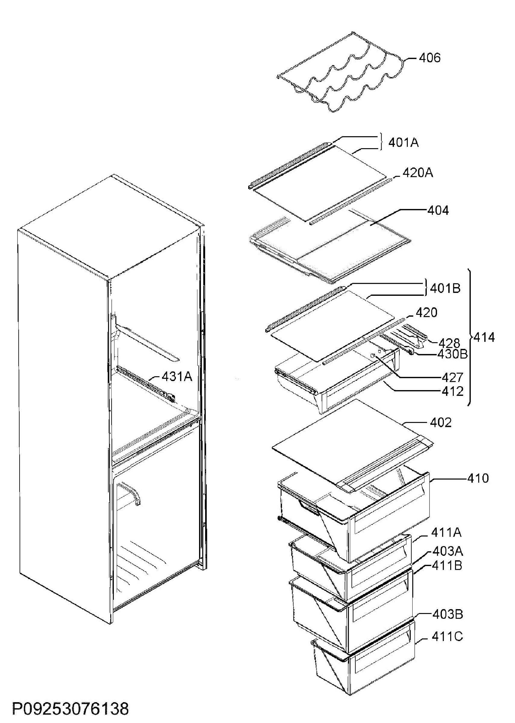 Internal parts