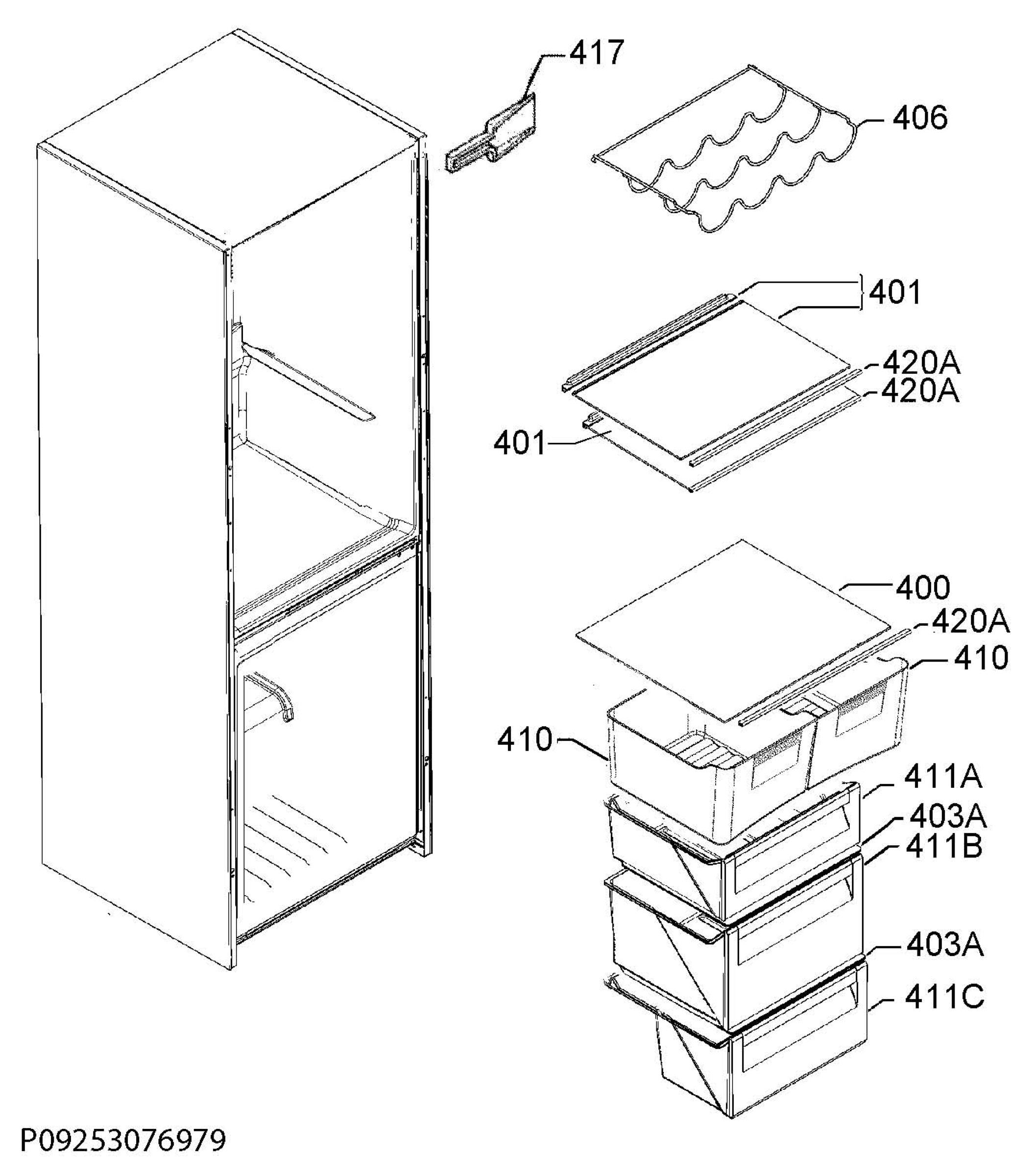 Internal parts