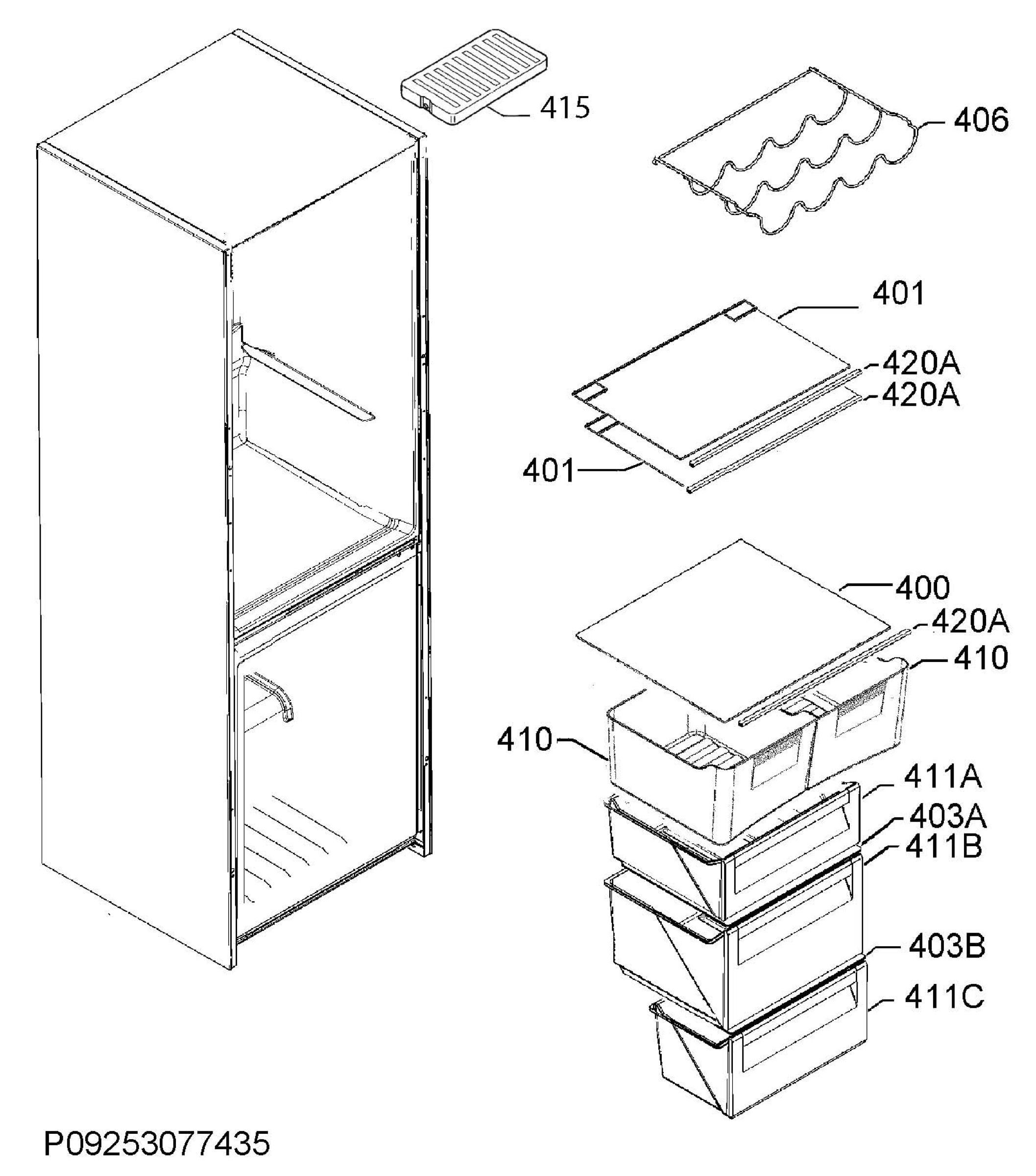Internal parts