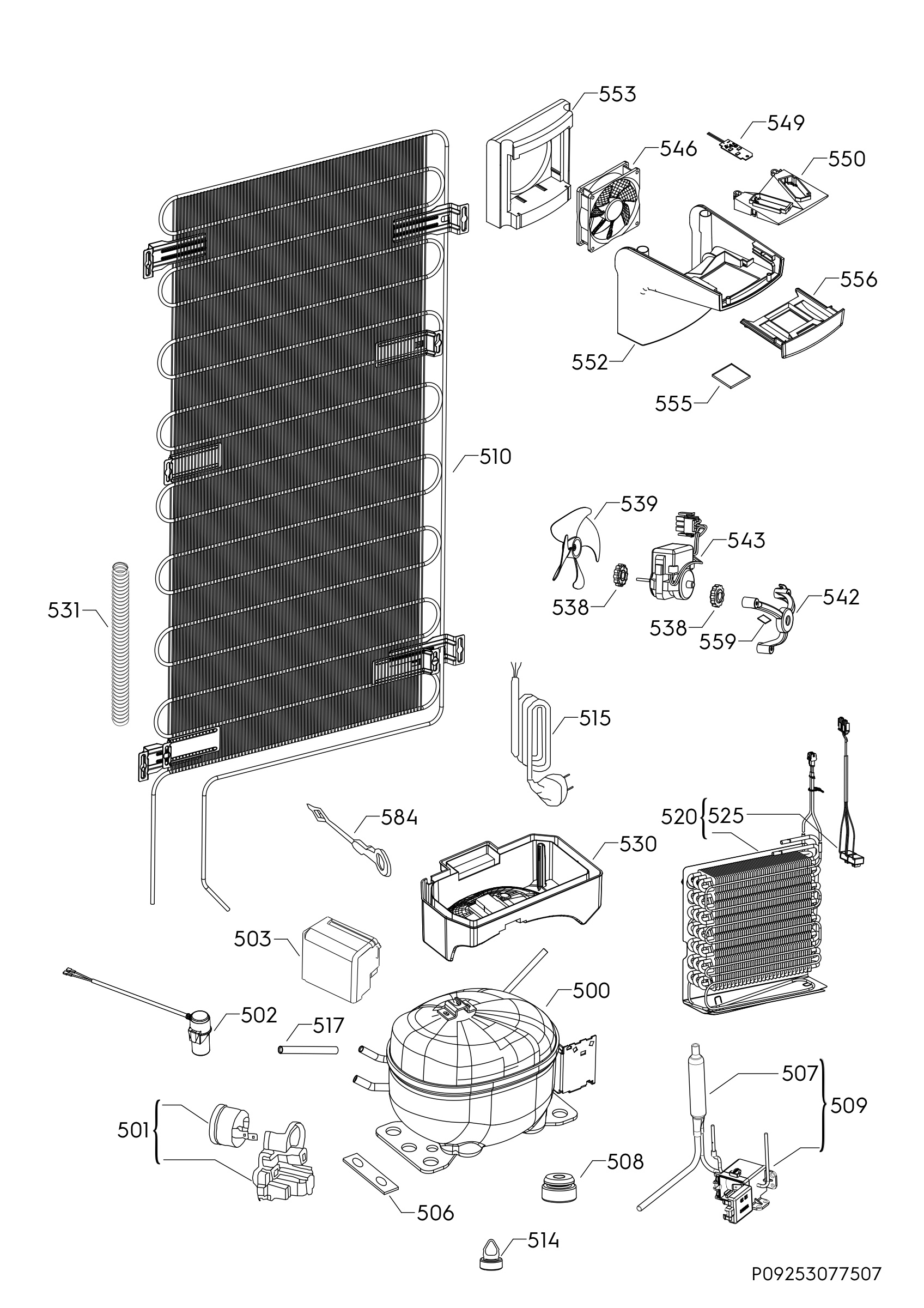 Cooling system 017