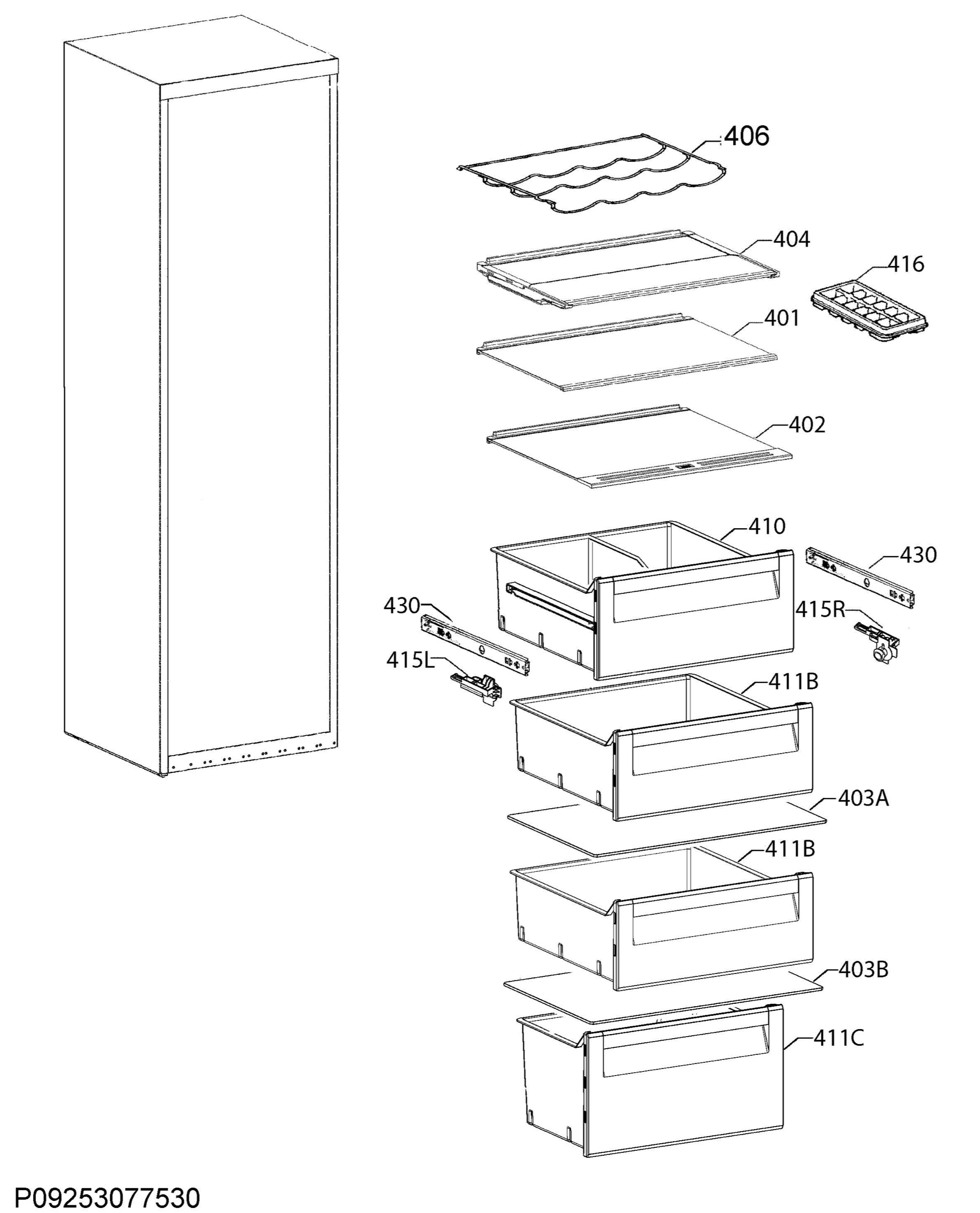Internal parts