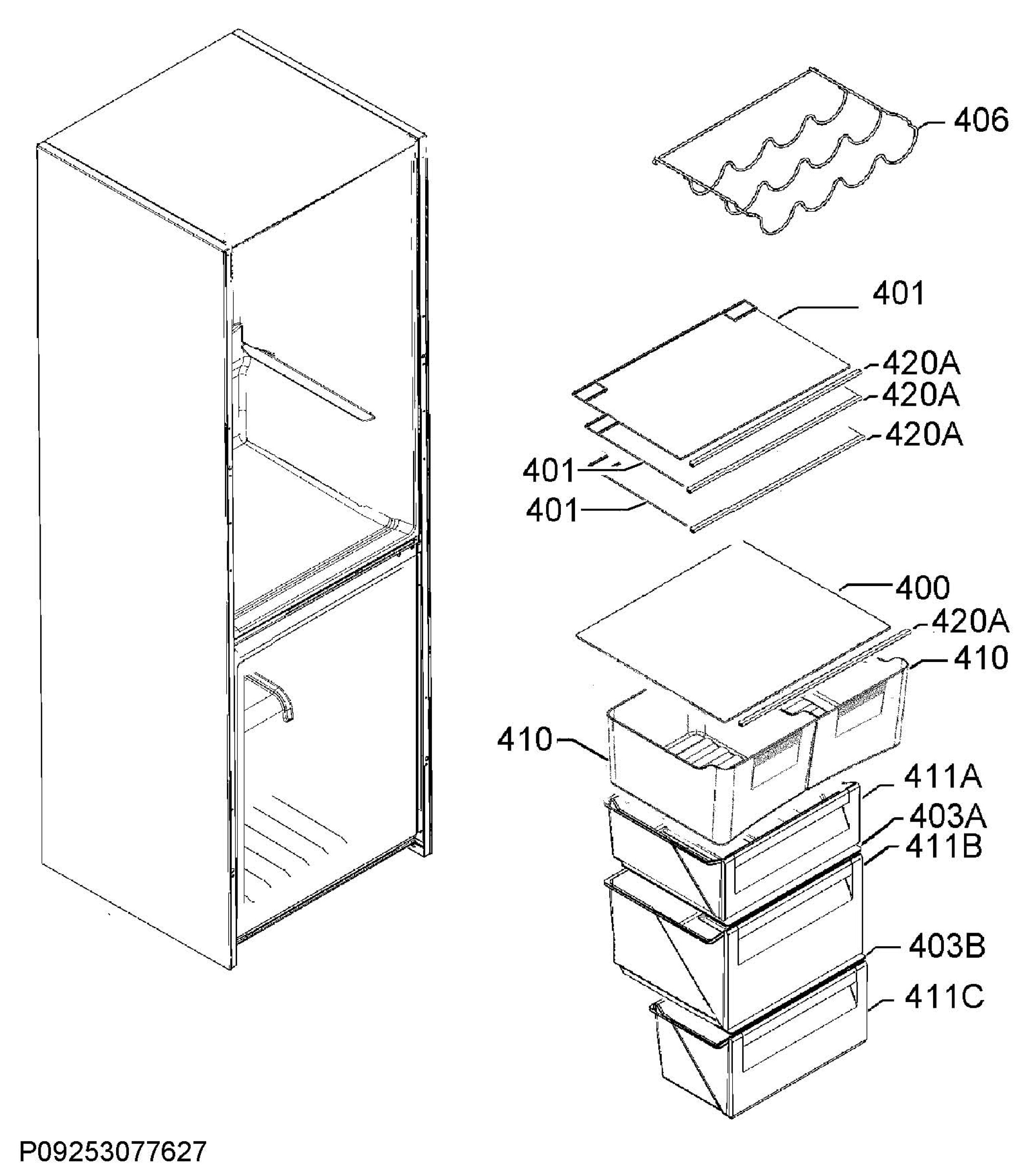 Internal parts
