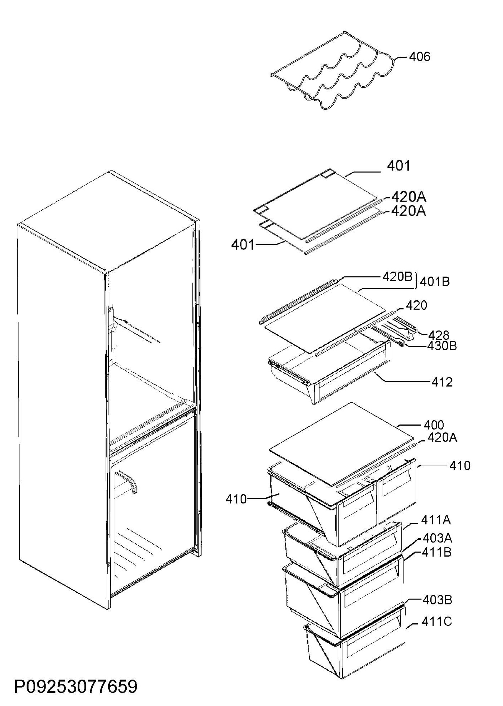 Internal parts