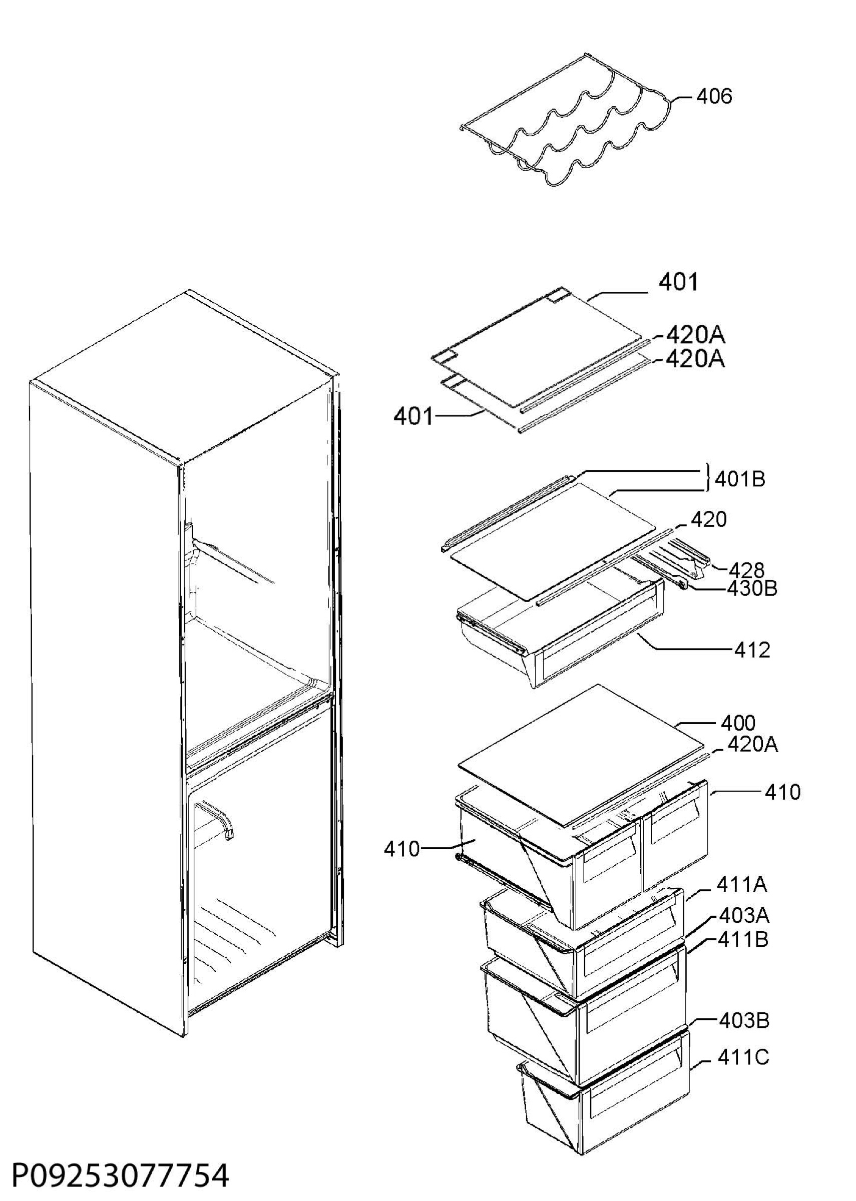 Internal parts