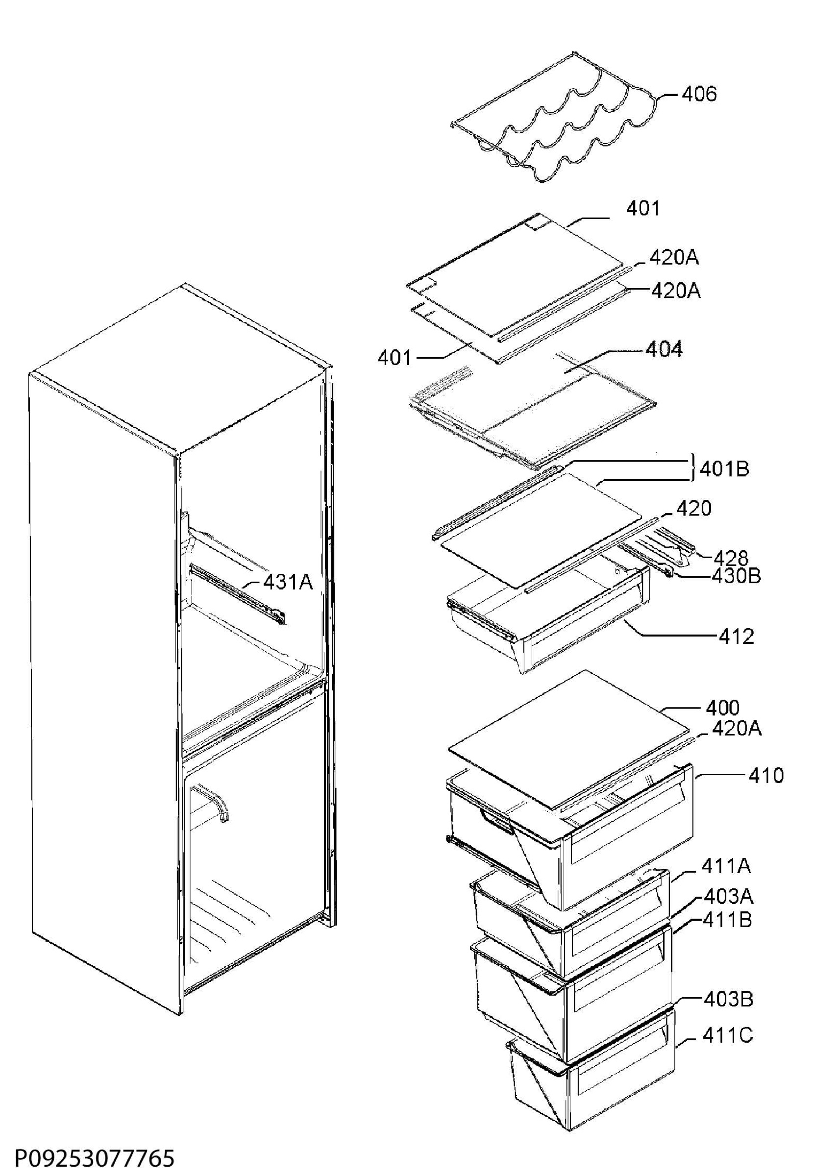 Internal parts