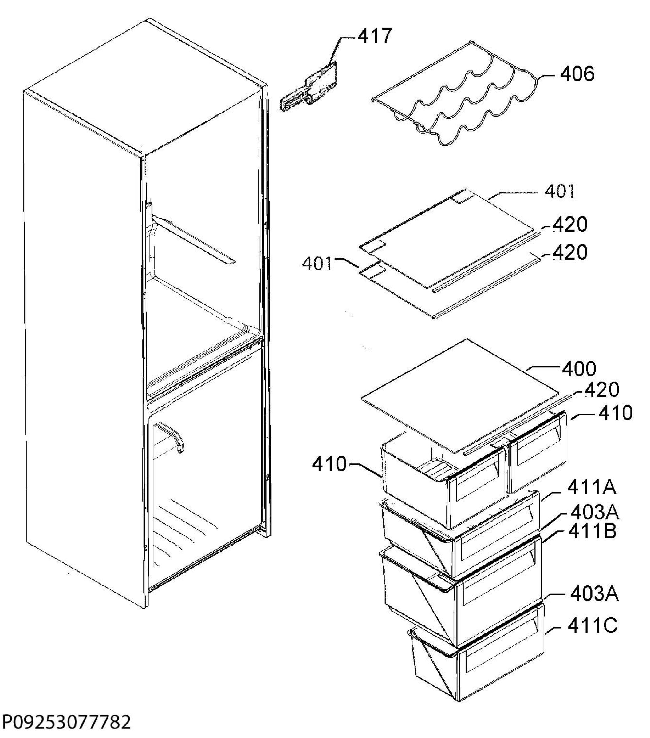 Internal parts