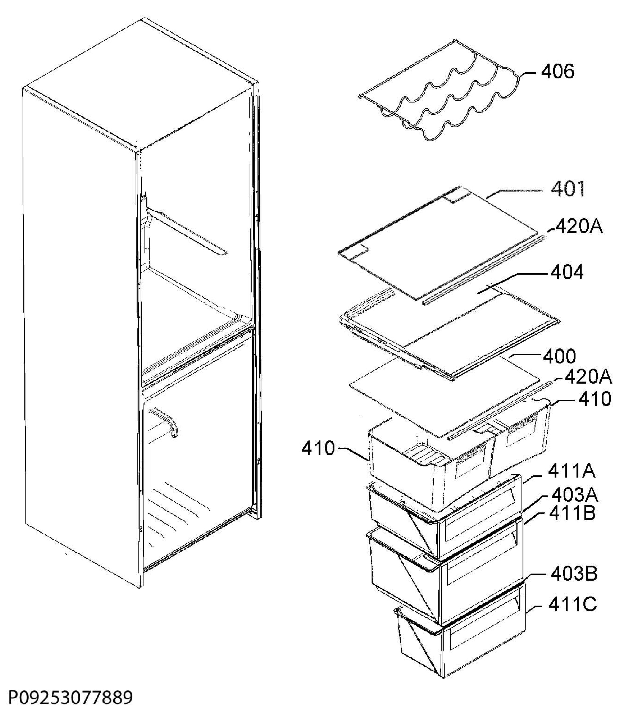 Internal parts