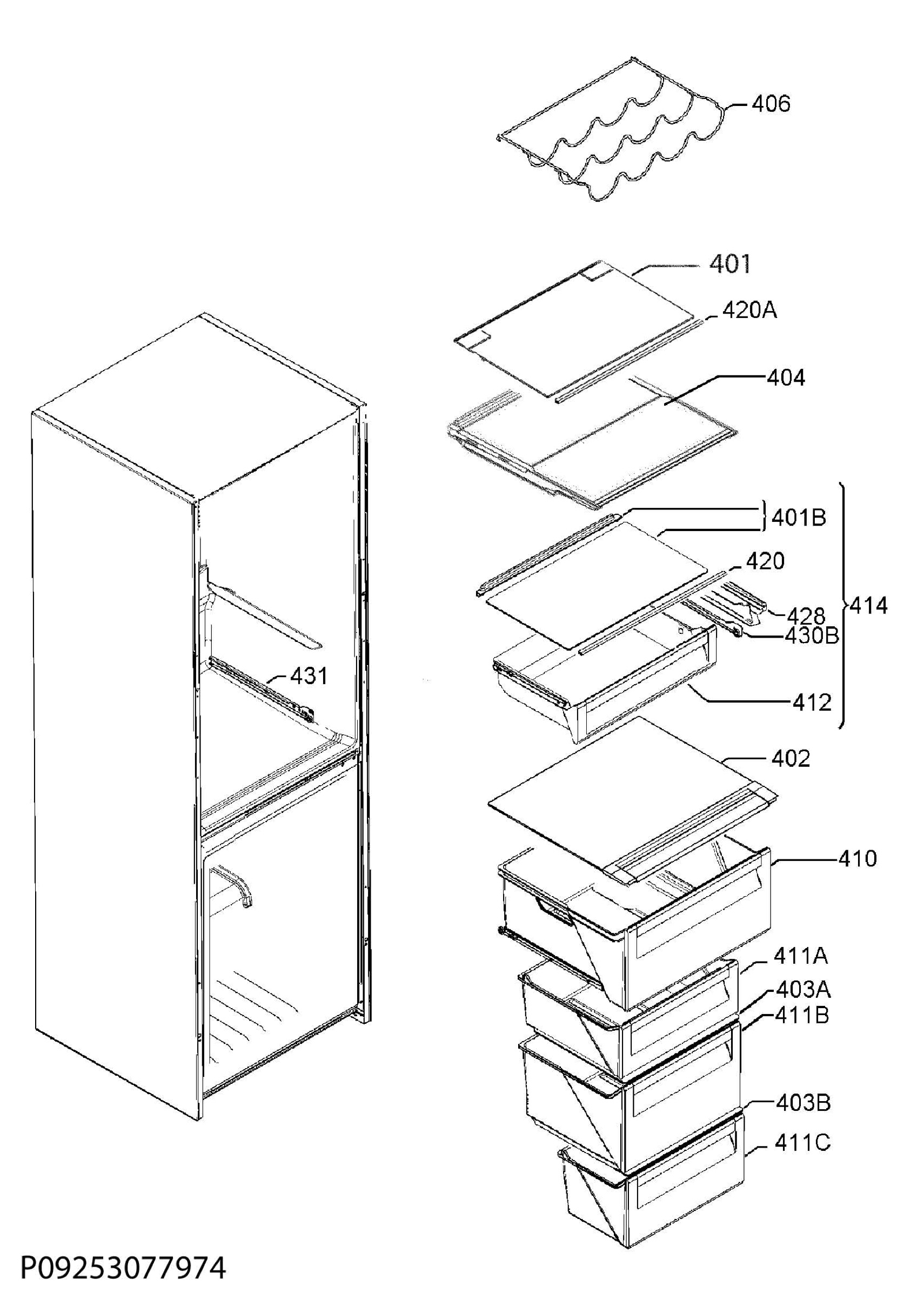 Internal parts