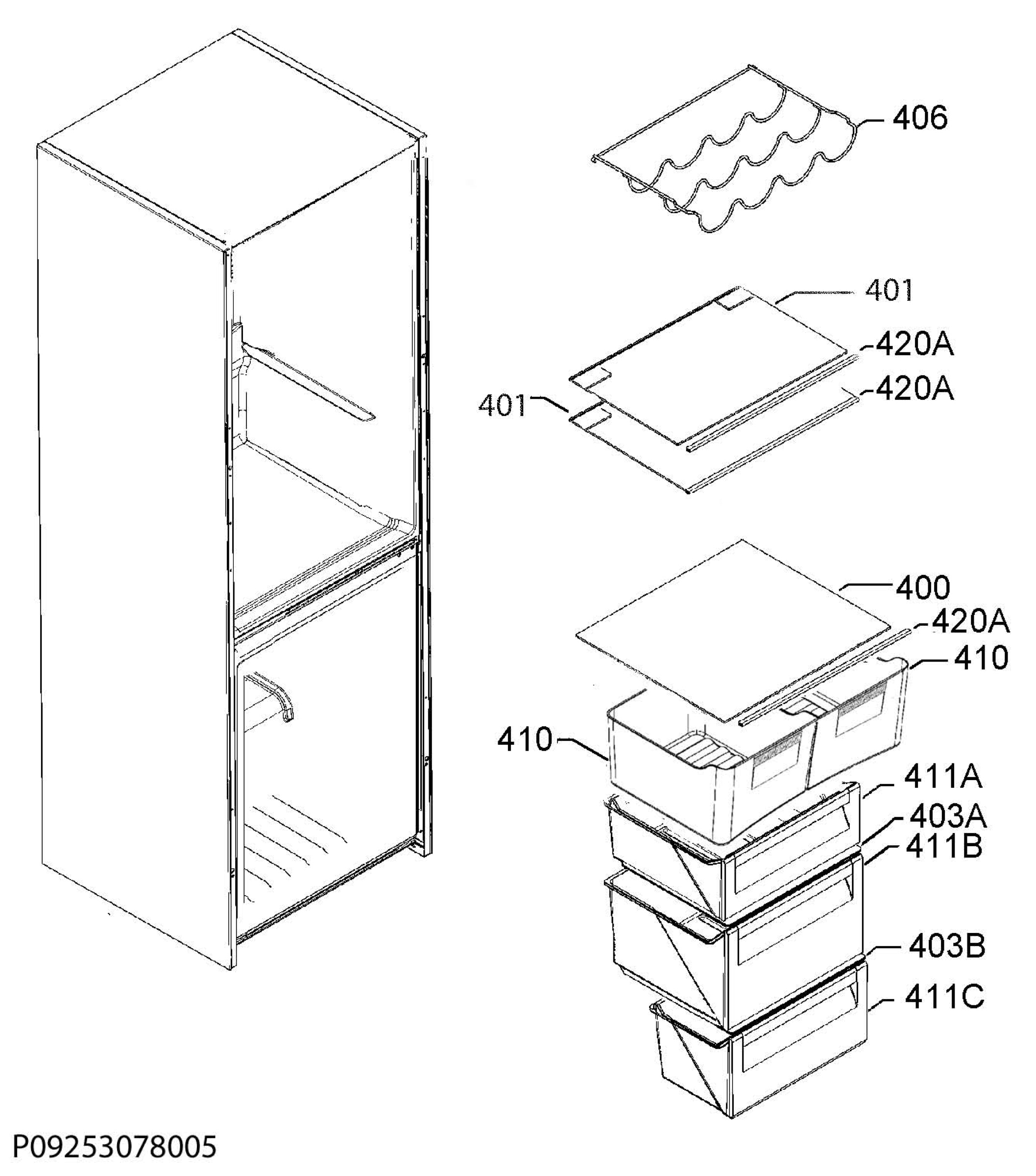 Internal parts