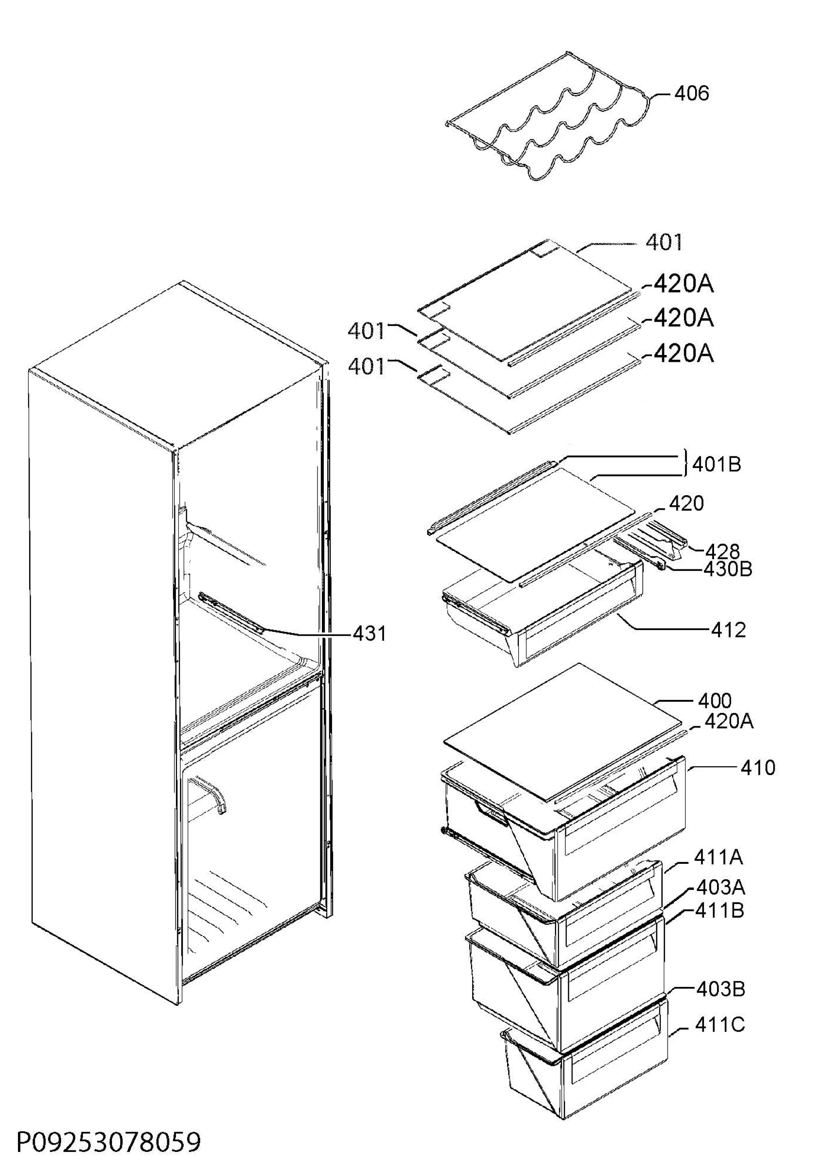Internal parts