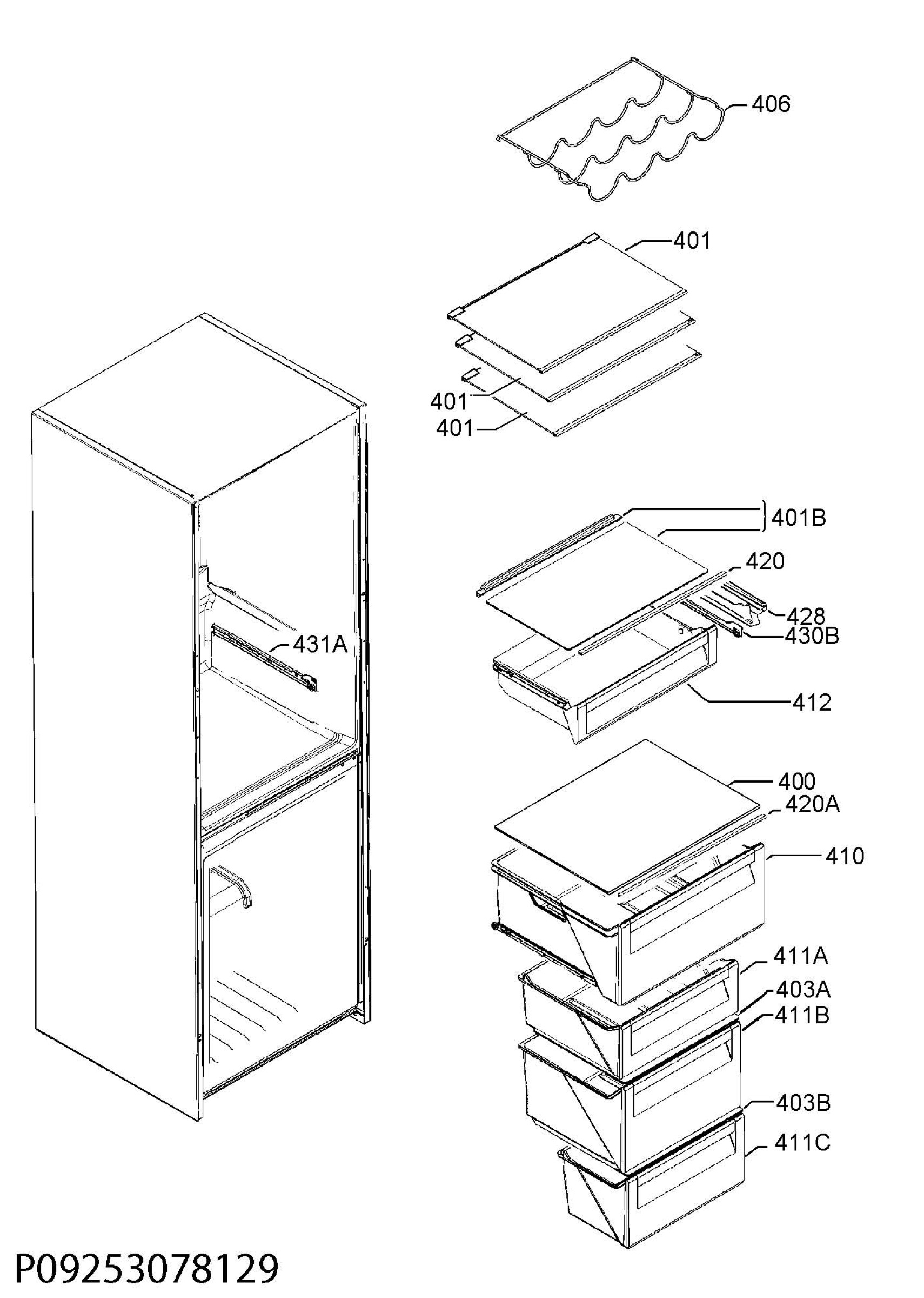 Internal parts