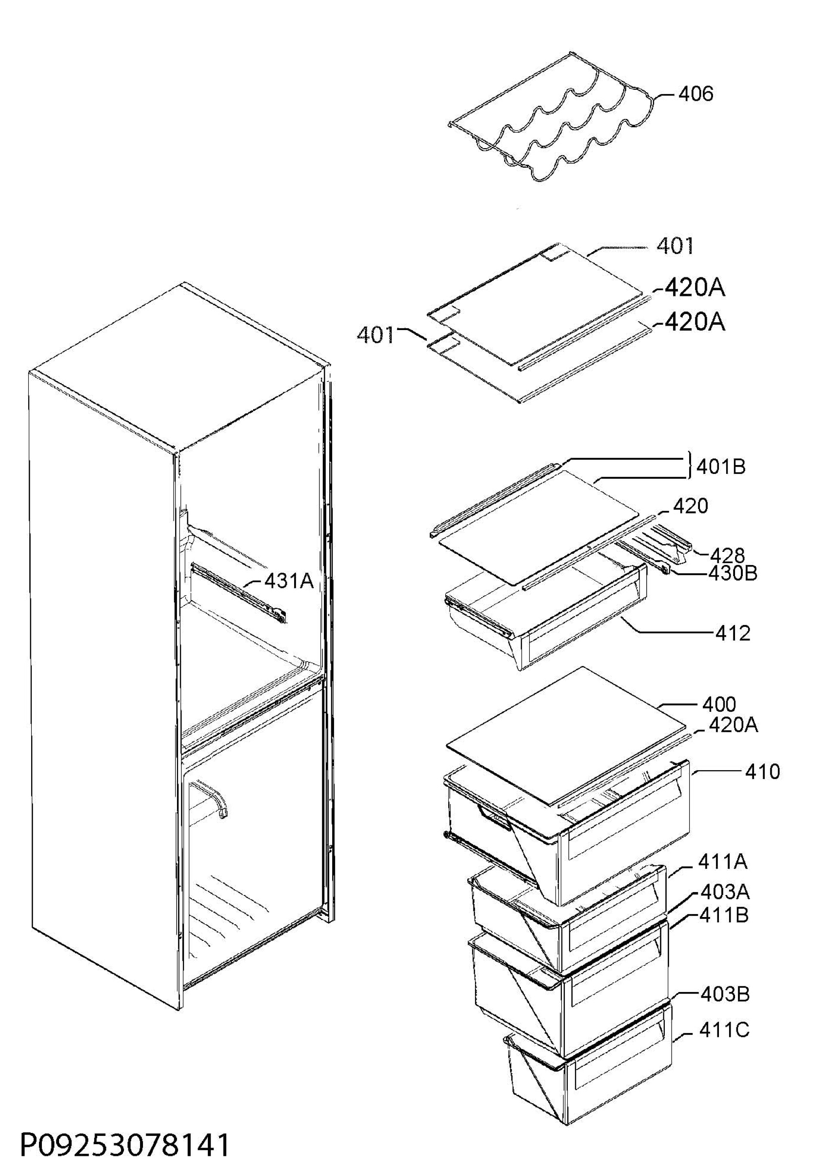 Internal parts