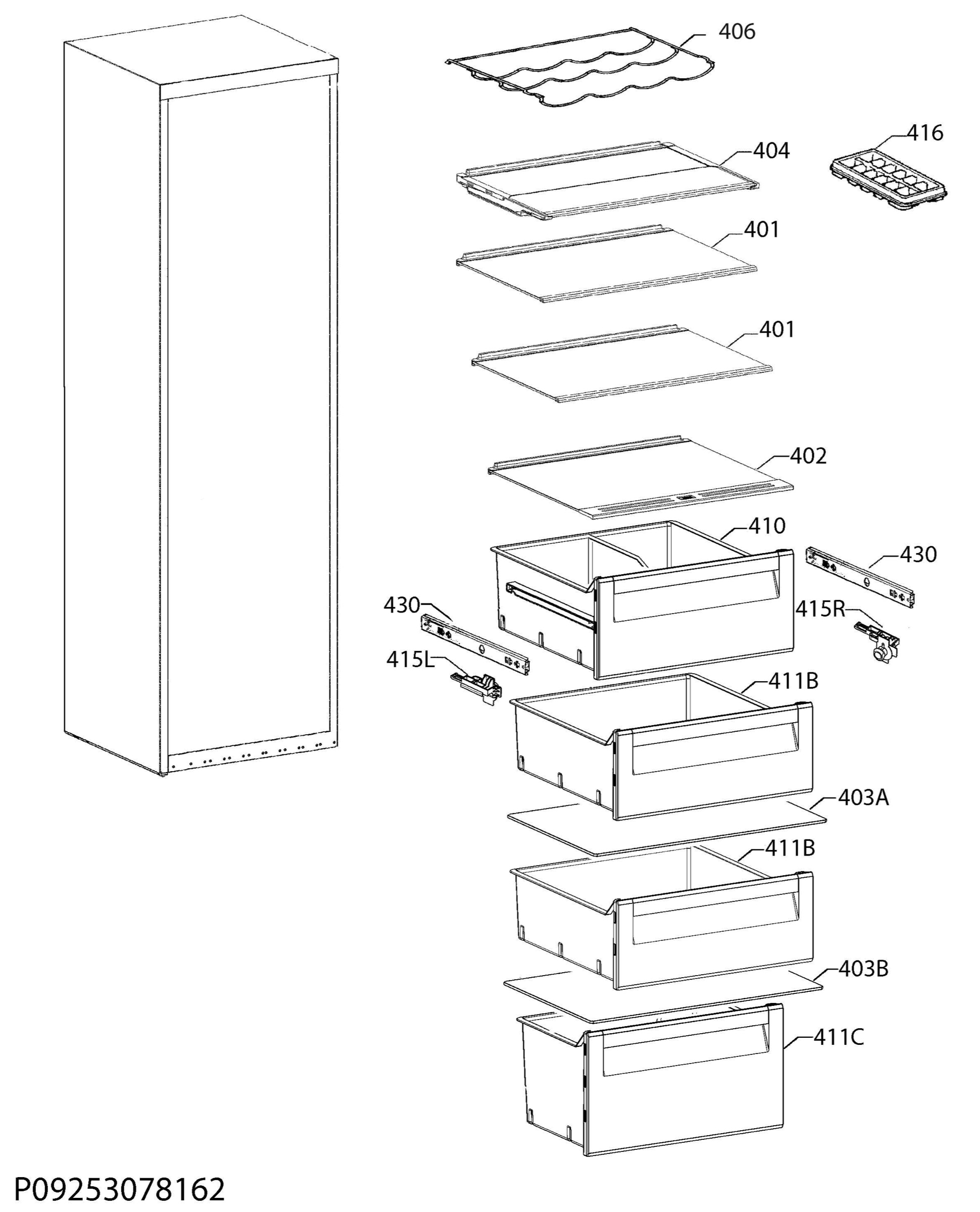 Internal parts