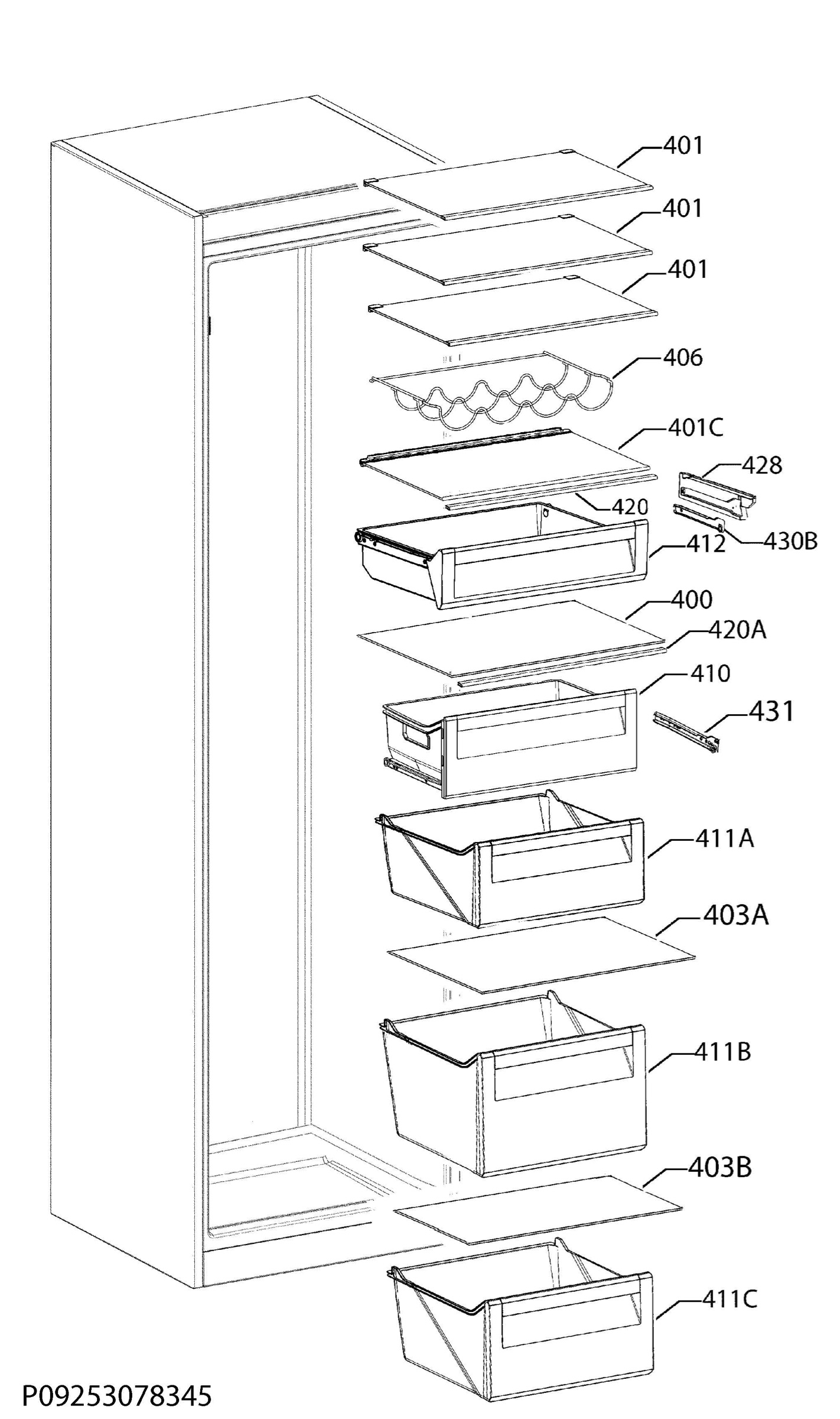 Internal parts