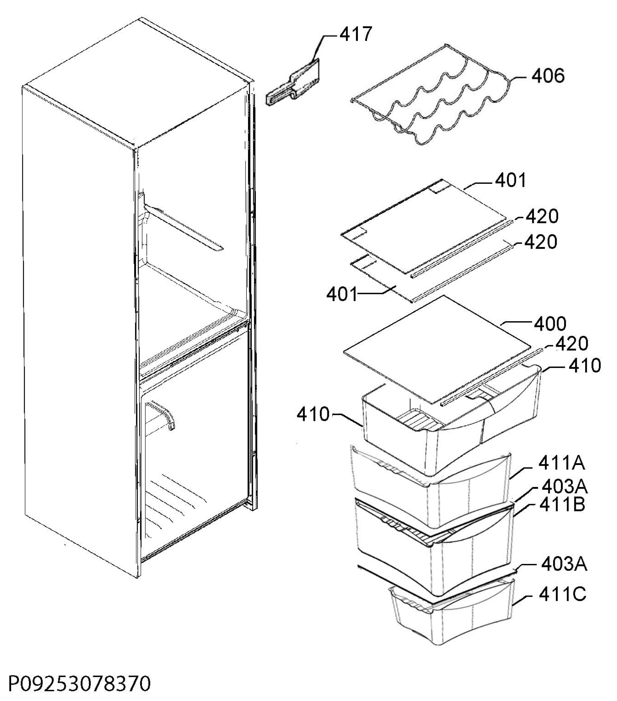 Internal parts