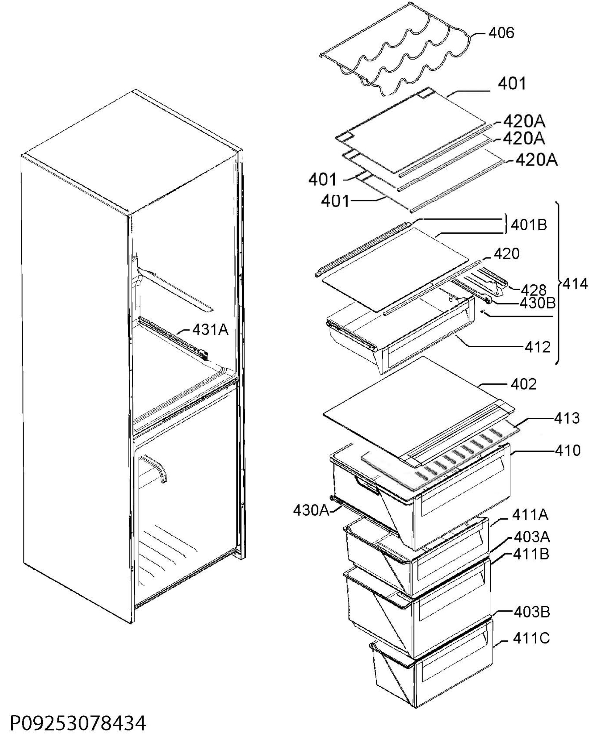 Internal parts