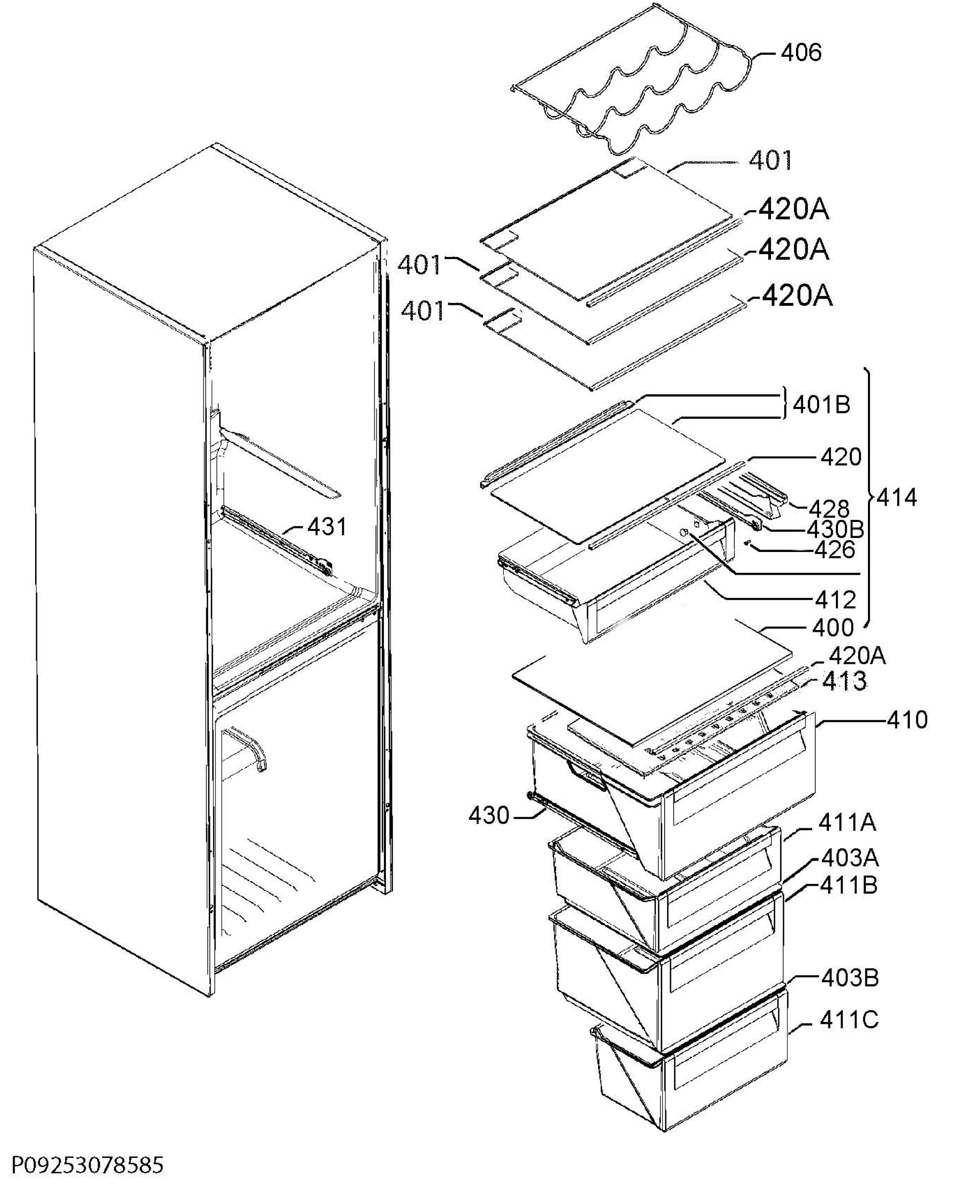 Internal parts