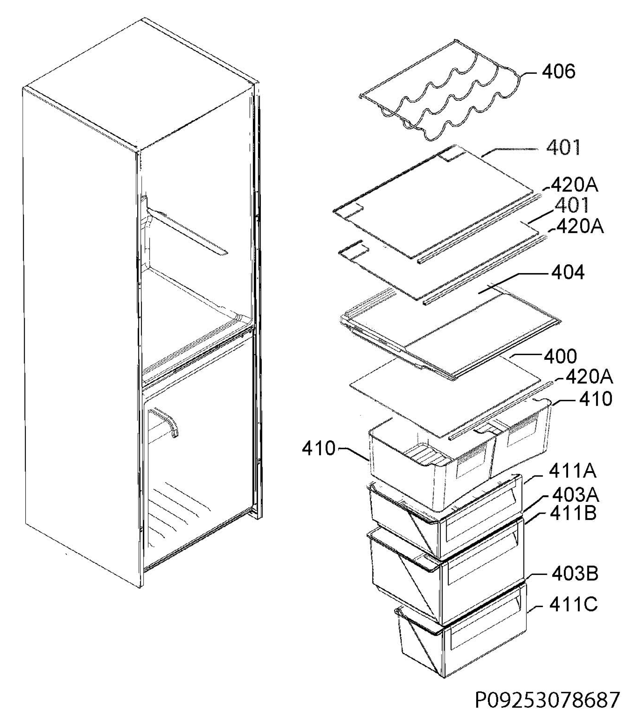 Internal parts