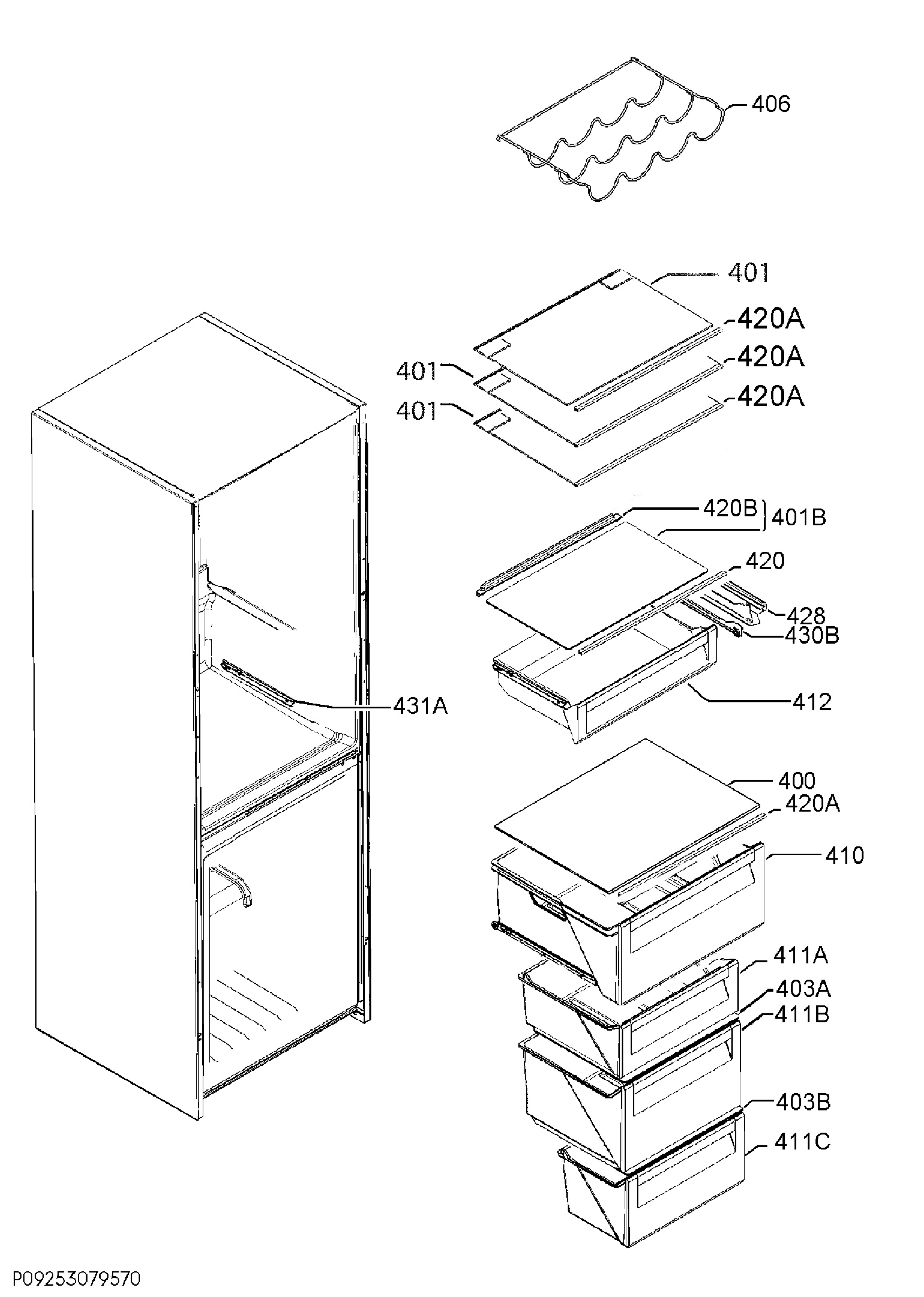 Internal parts