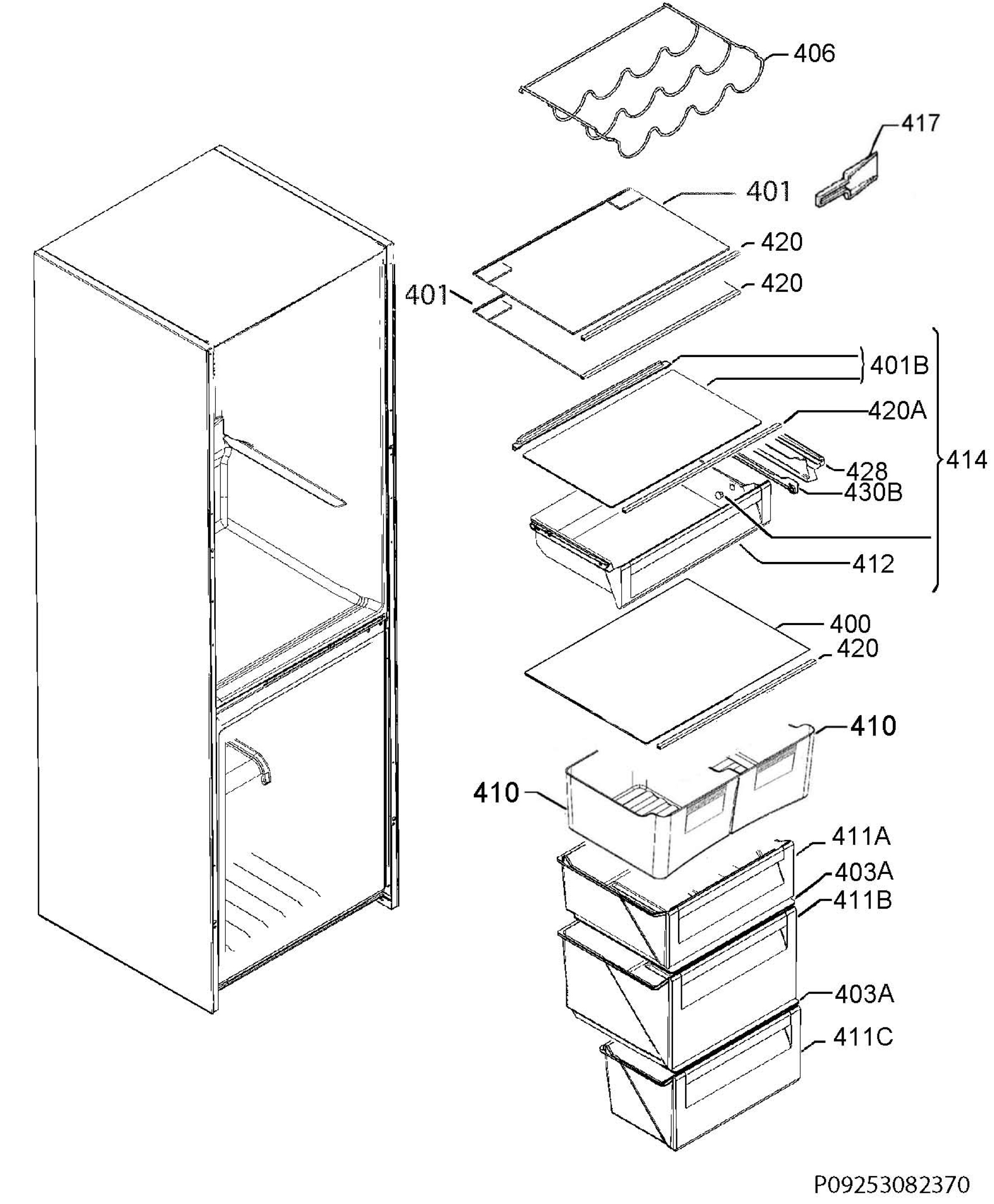 Internal parts