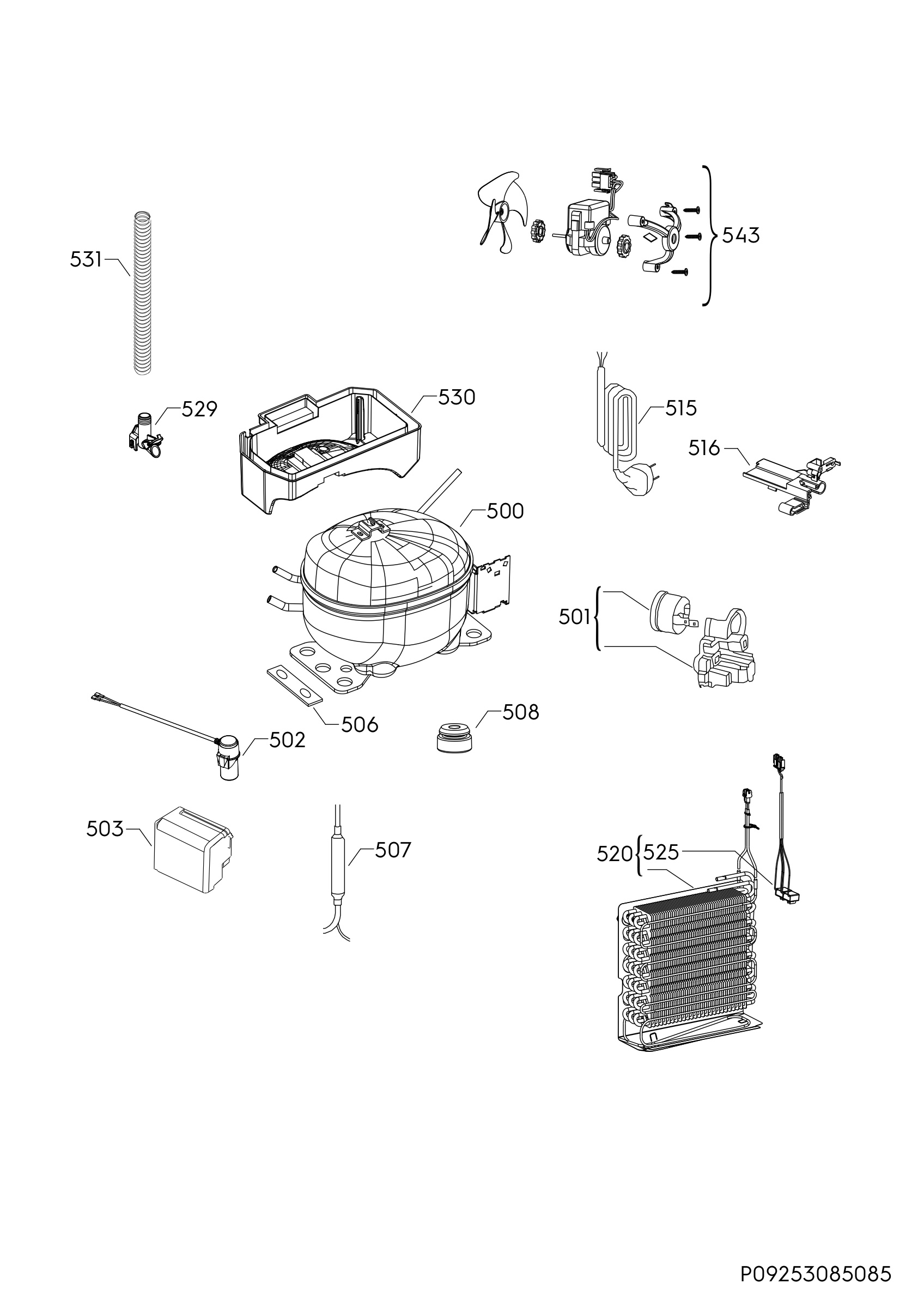 Cooling system 017