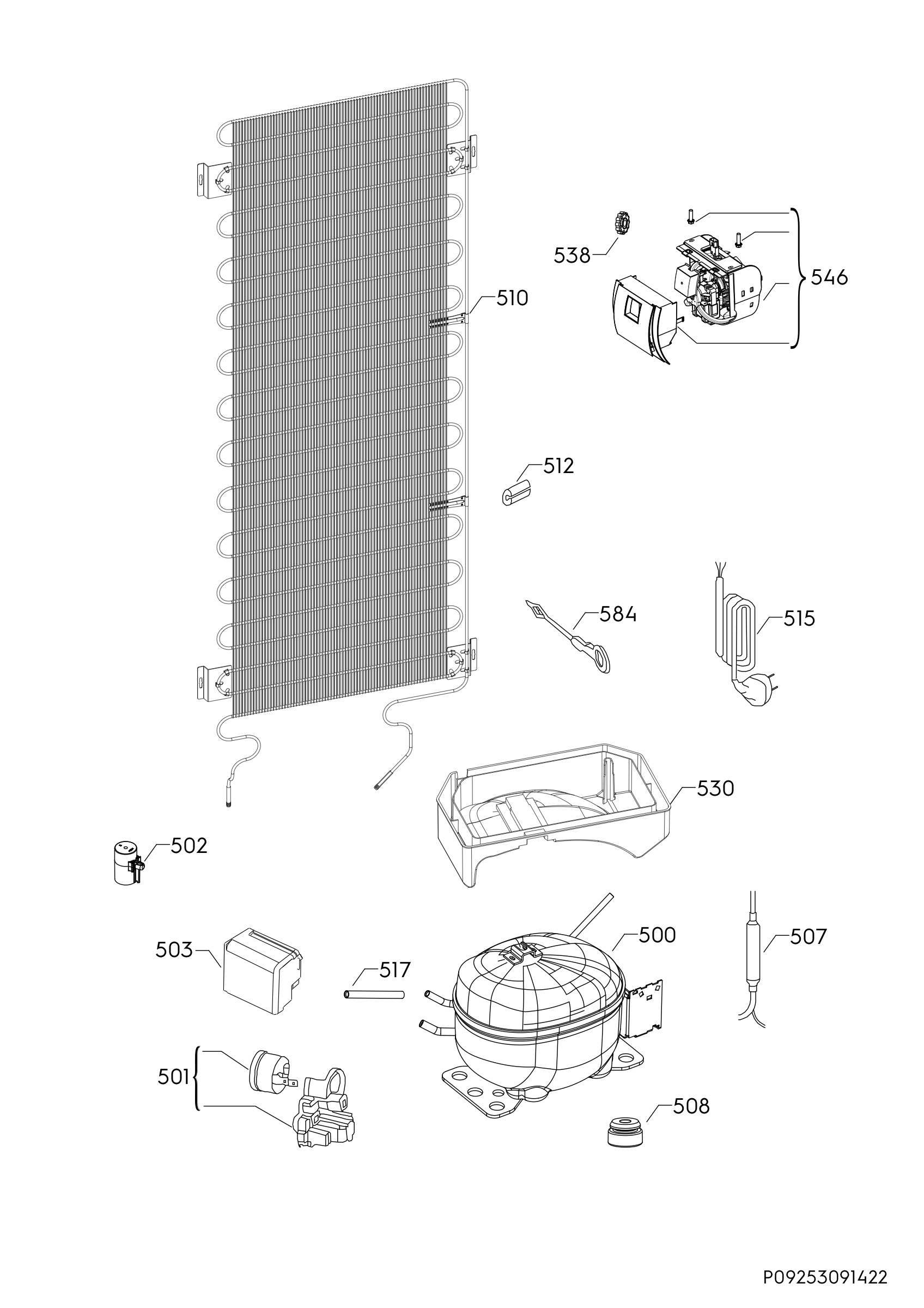 Cooling system 017