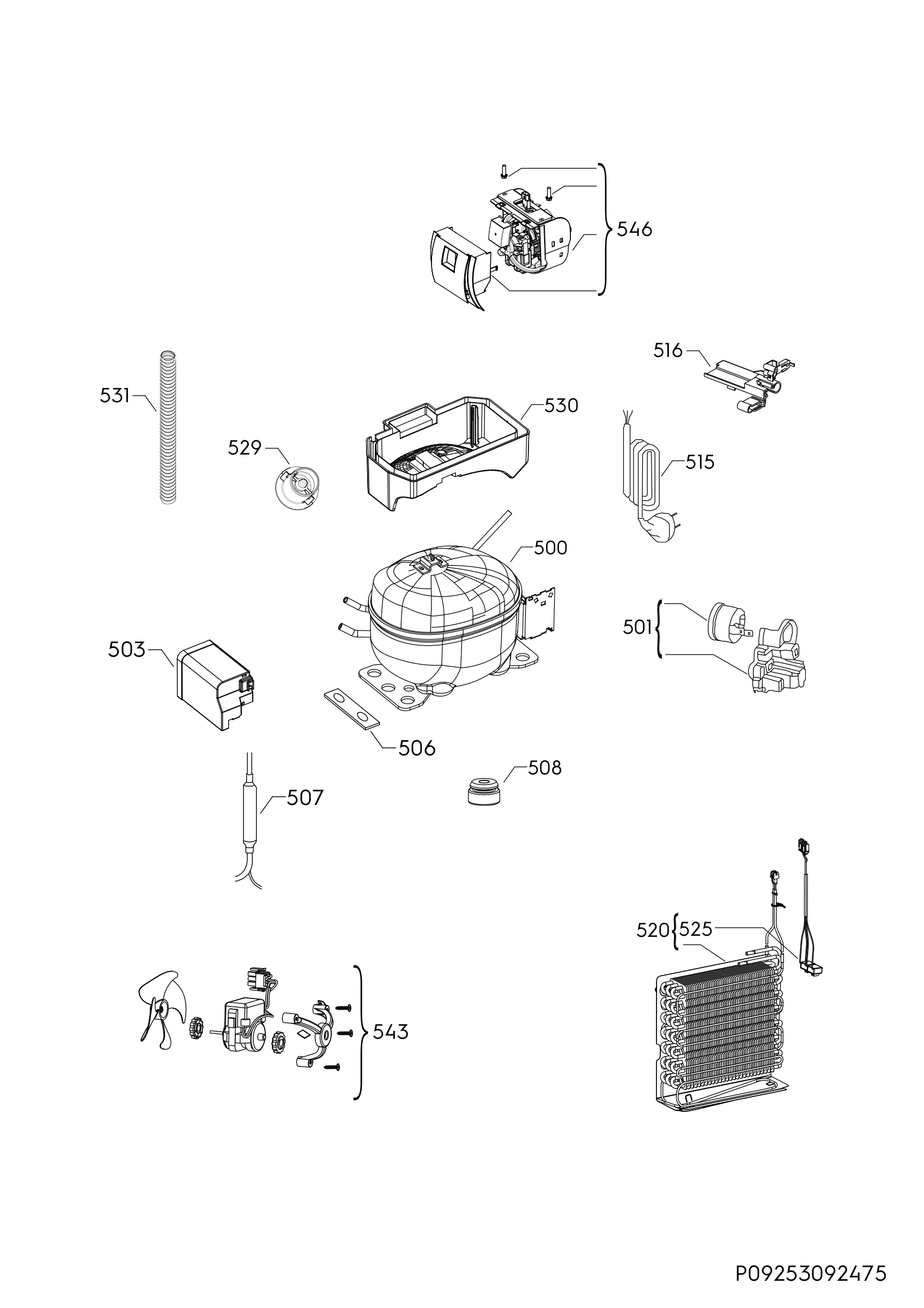 Cooling system 017