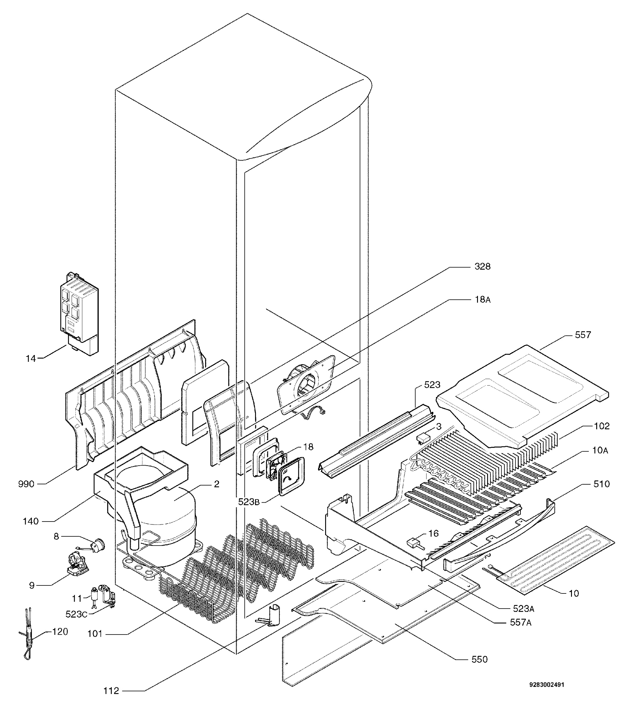 Cooling system 017