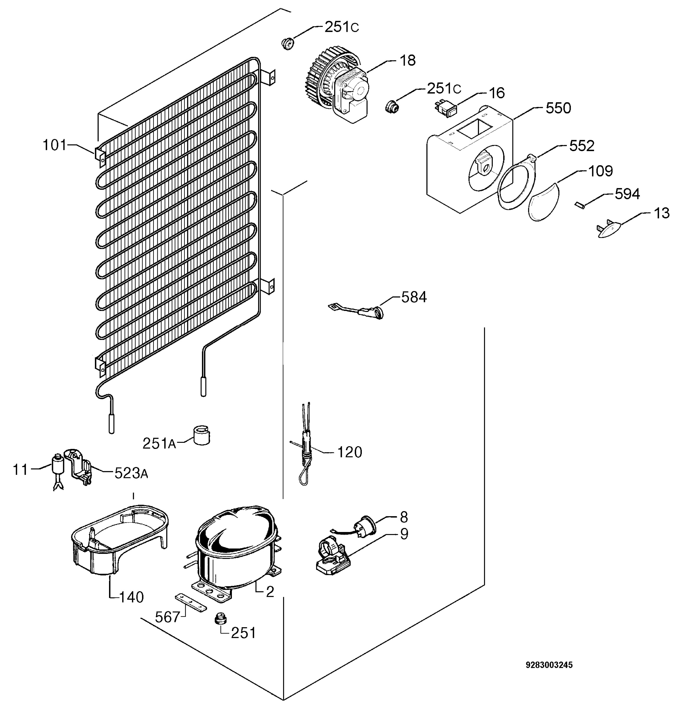 Cooling system 017