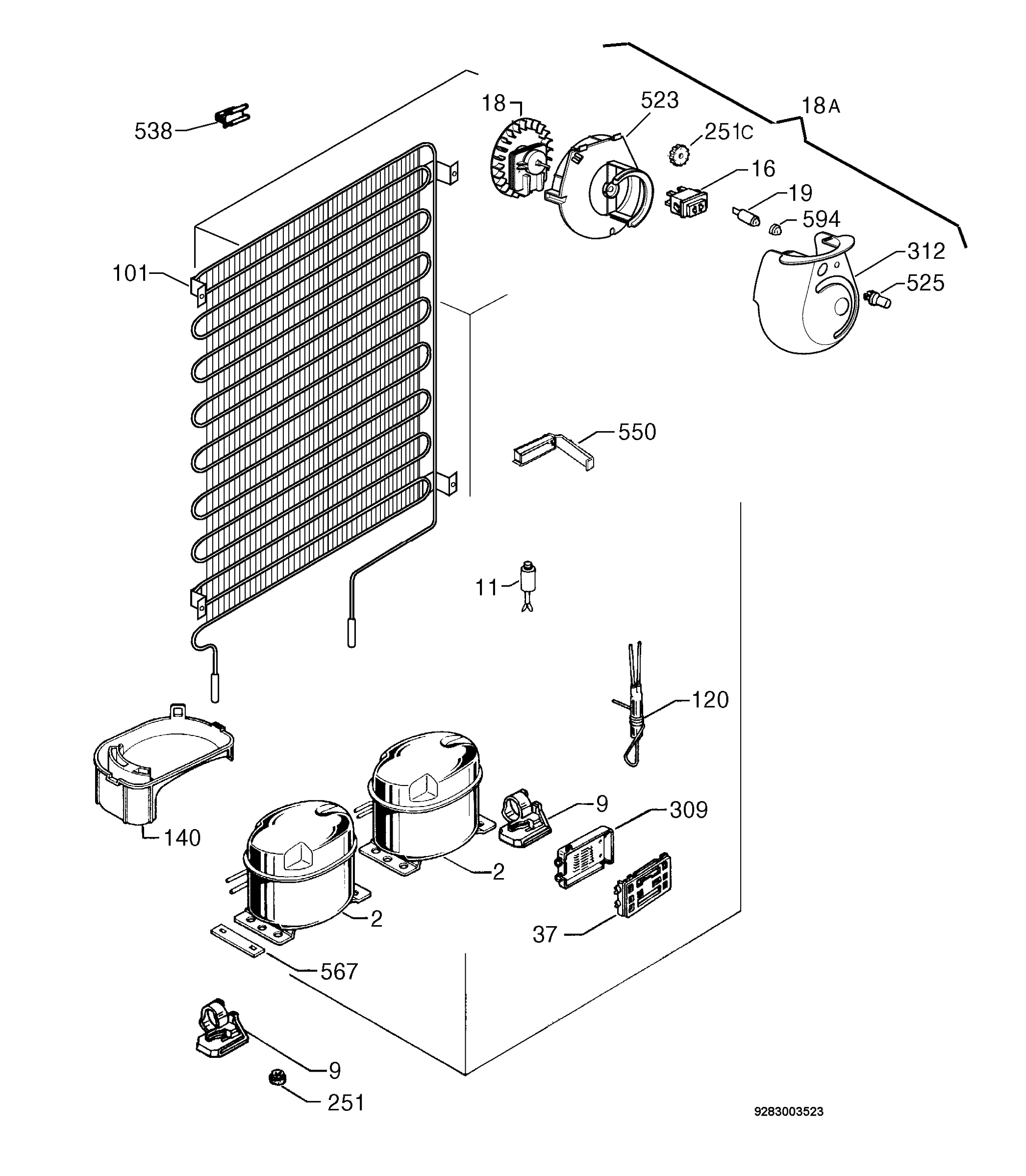Cooling system 017