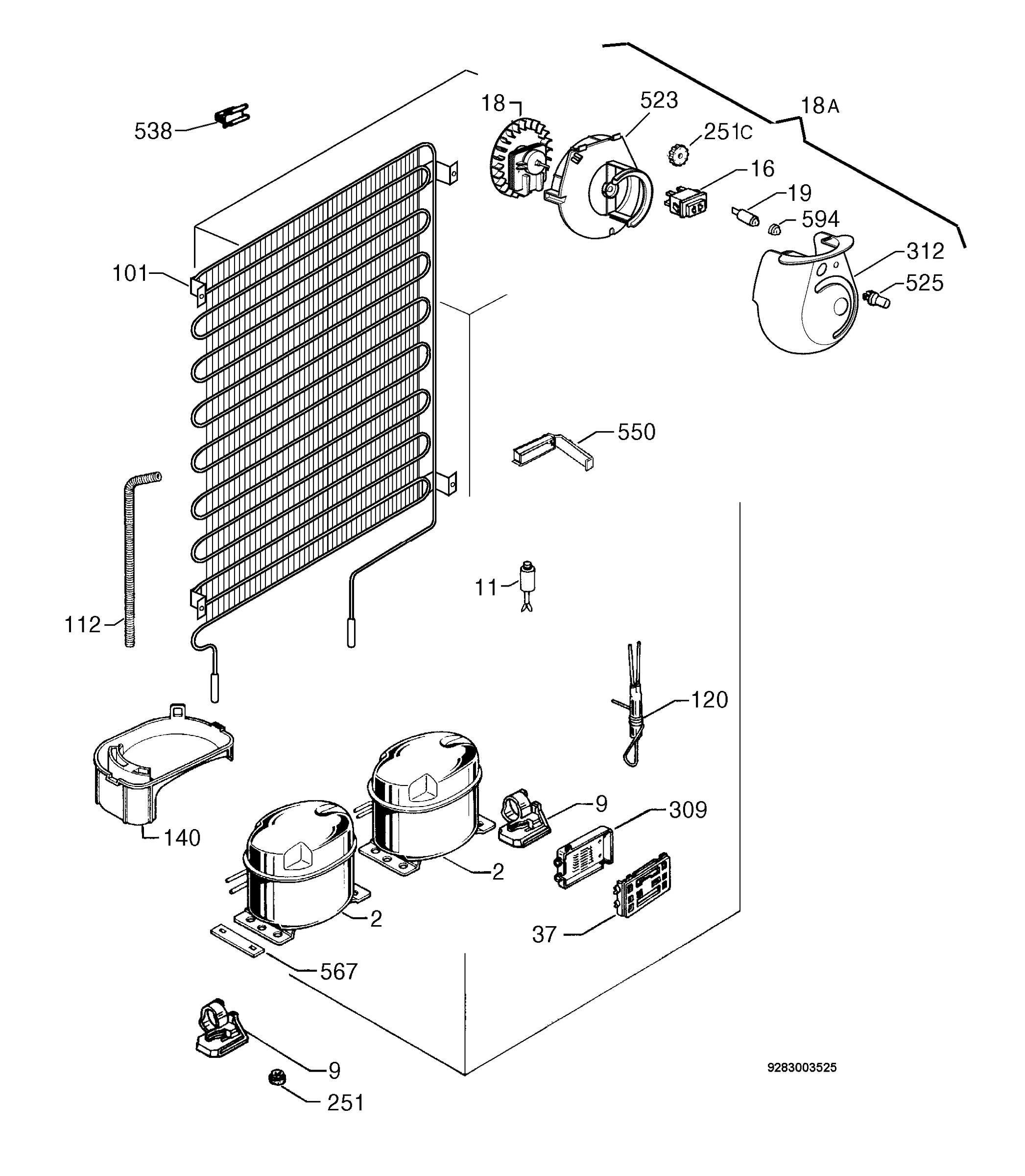 Cooling system 017