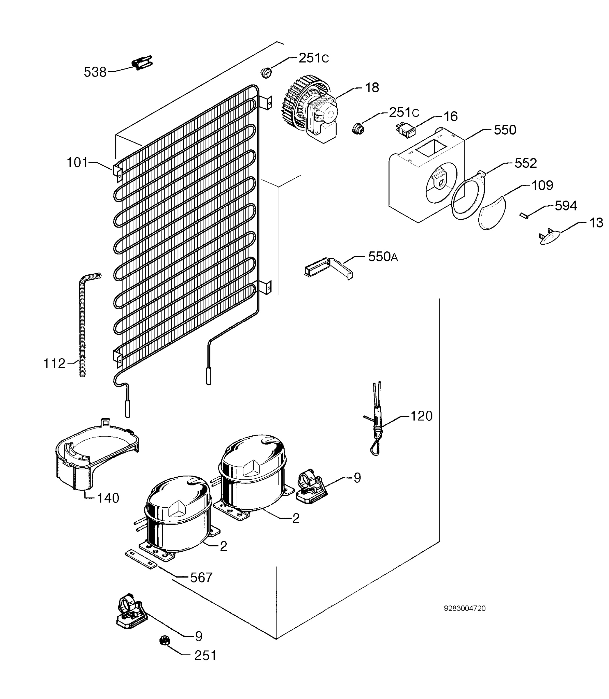 Cooling system 017